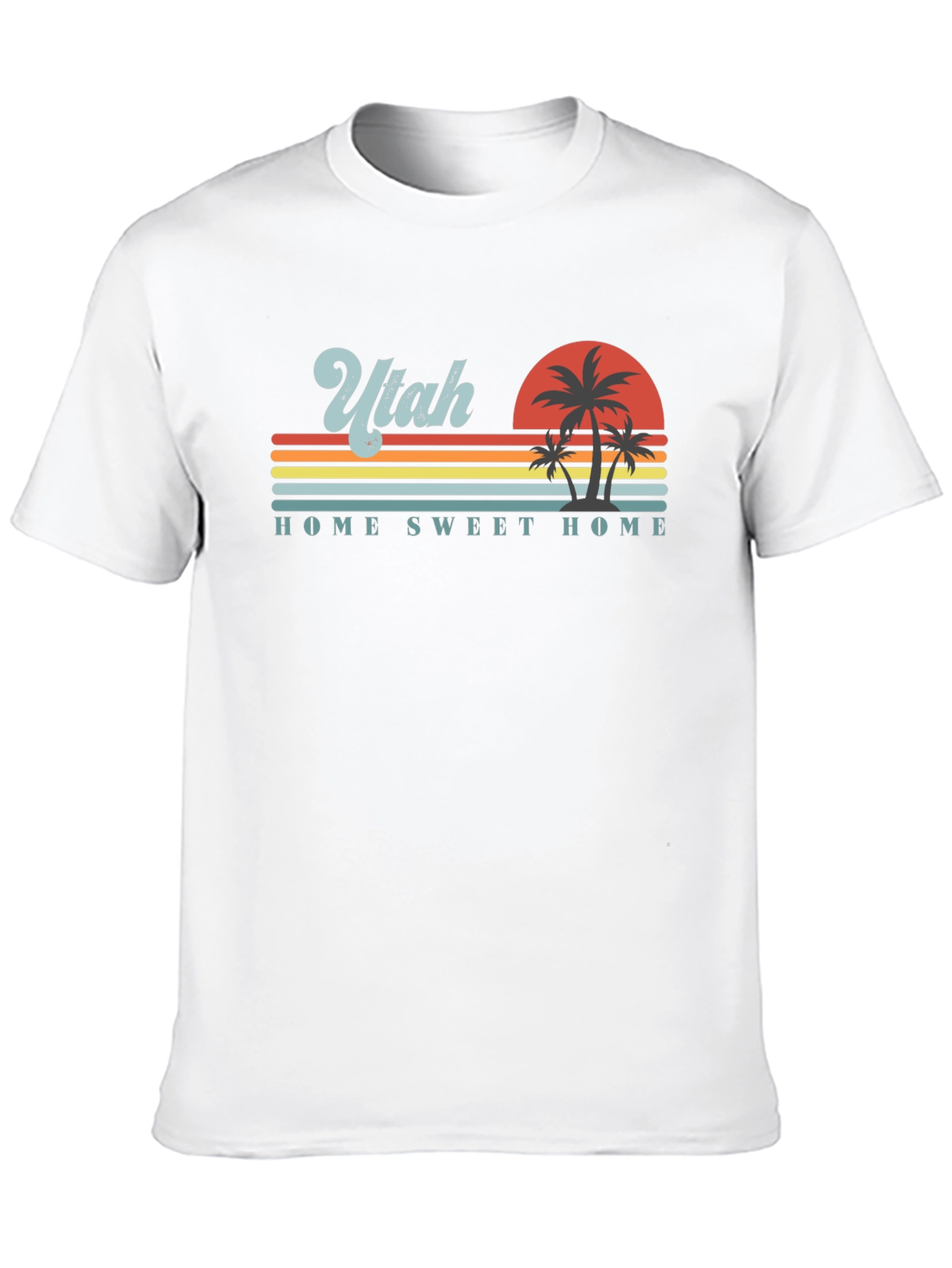Retro Utah Home Sweet Home T-Shirt