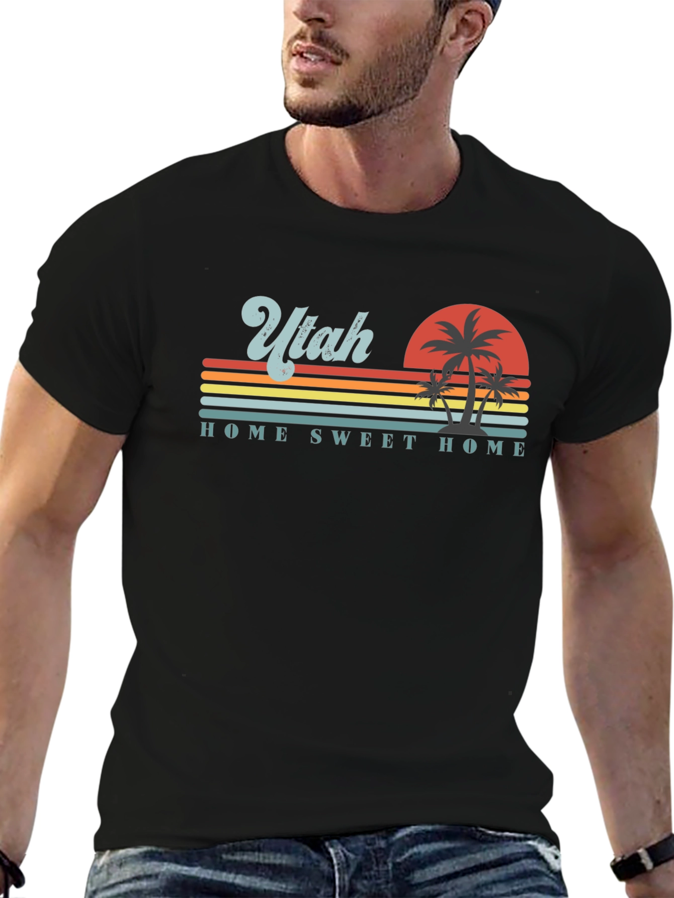 Retro Utah Home Sweet Home T-Shirt