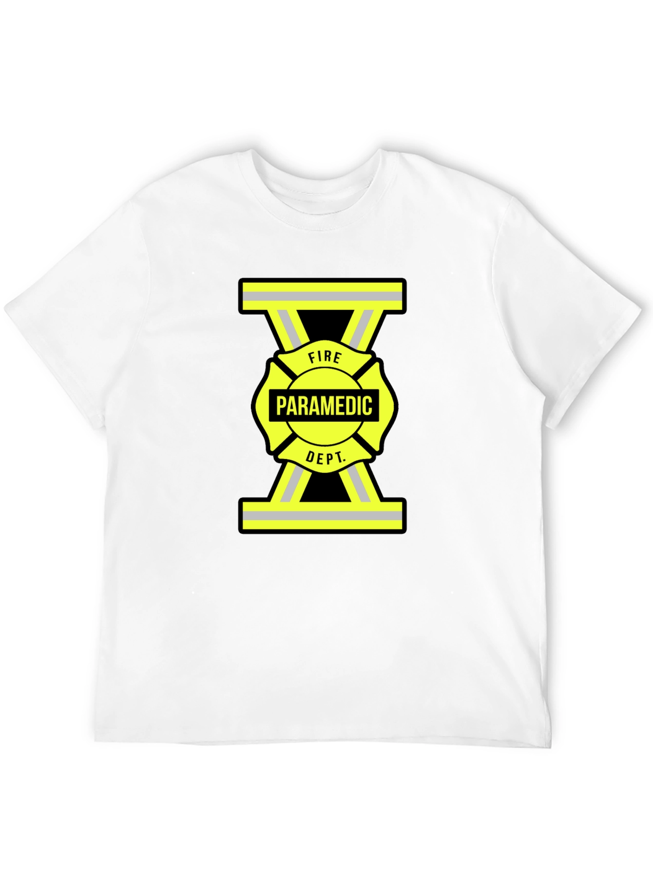 Fire Paramedic Dept. Black T-Shirt
