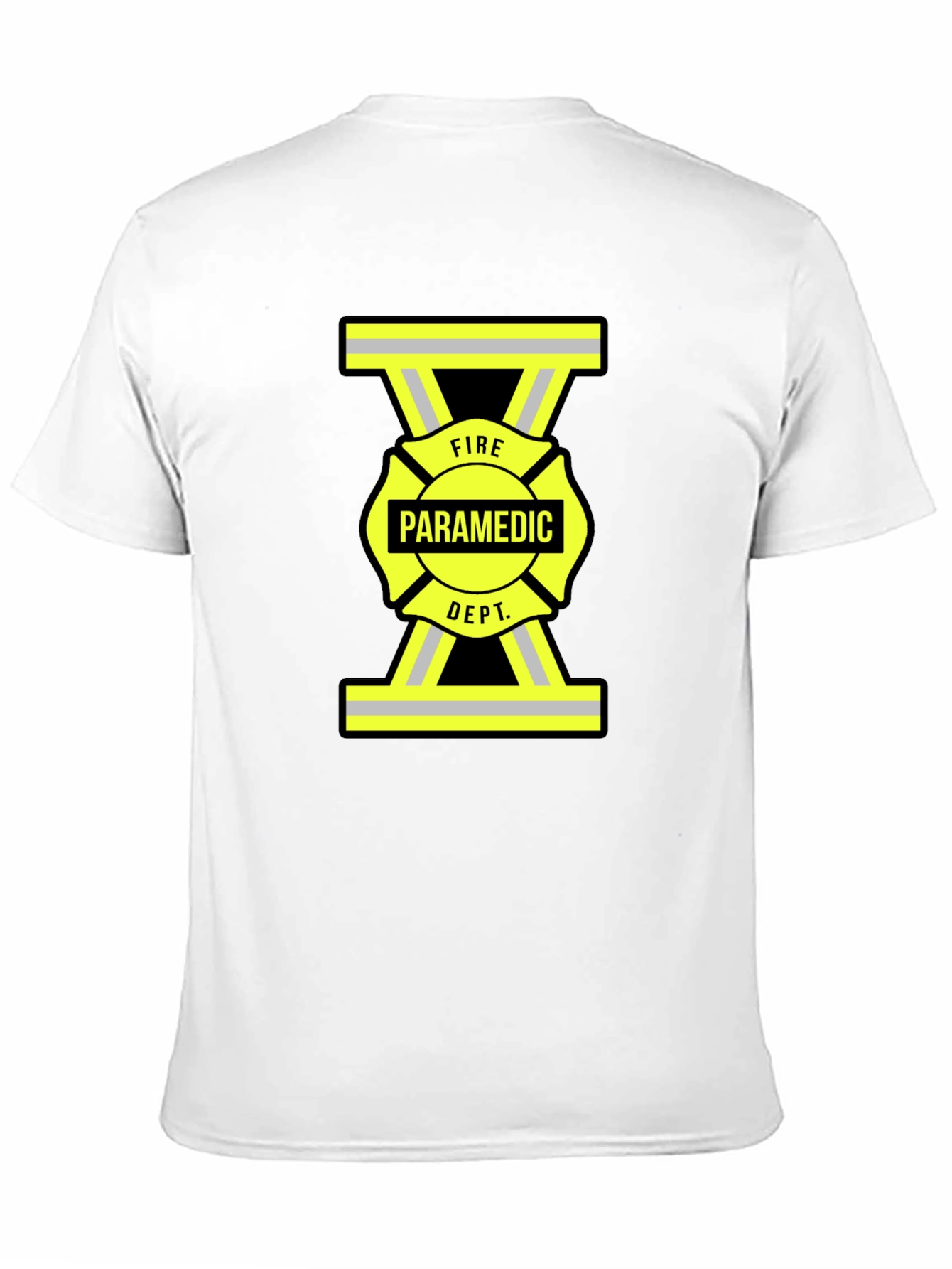 Fire Paramedic Dept. Black T-Shirt