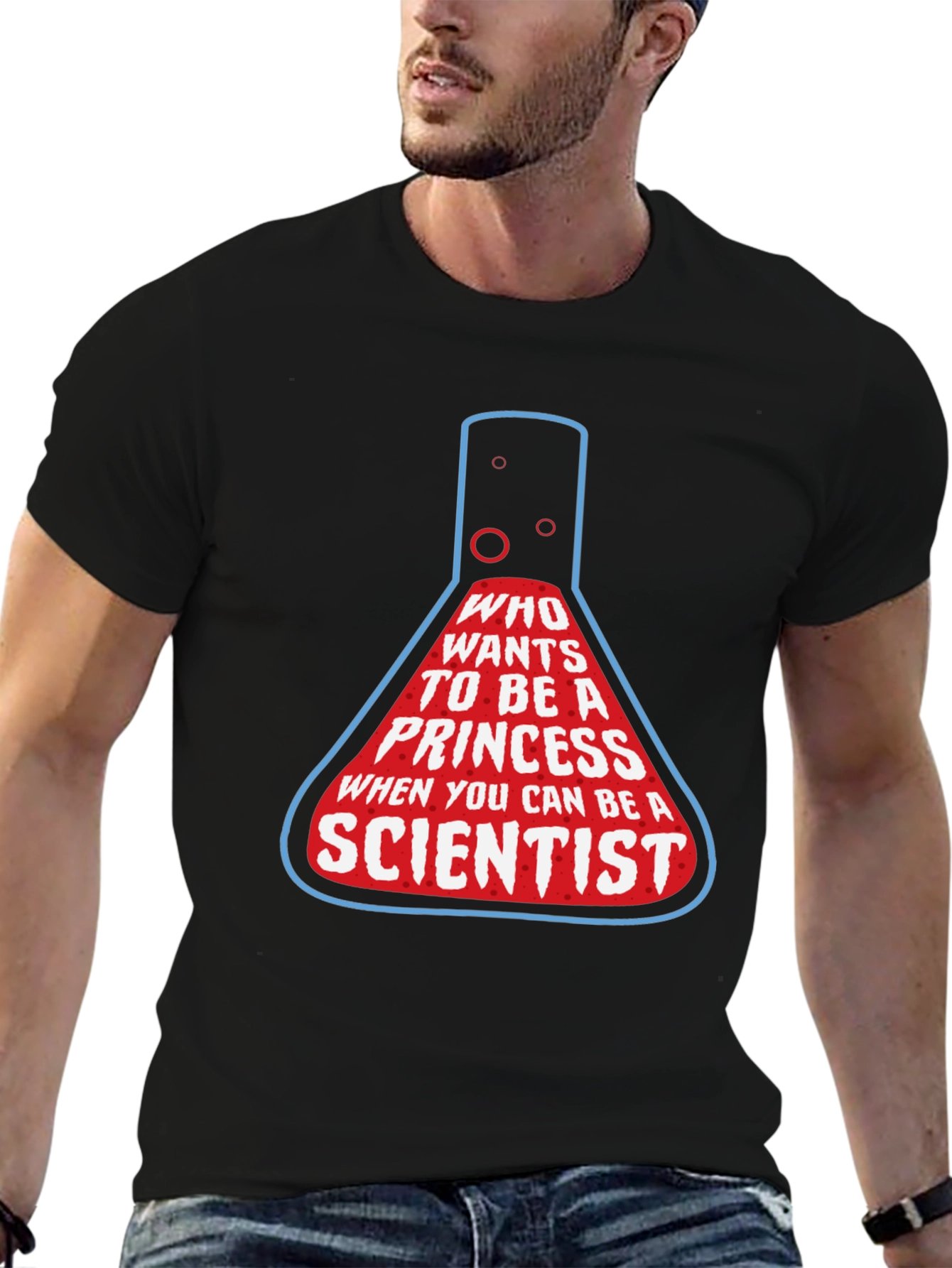 Scientist Princess T-Shirt - Geeky Science Tee