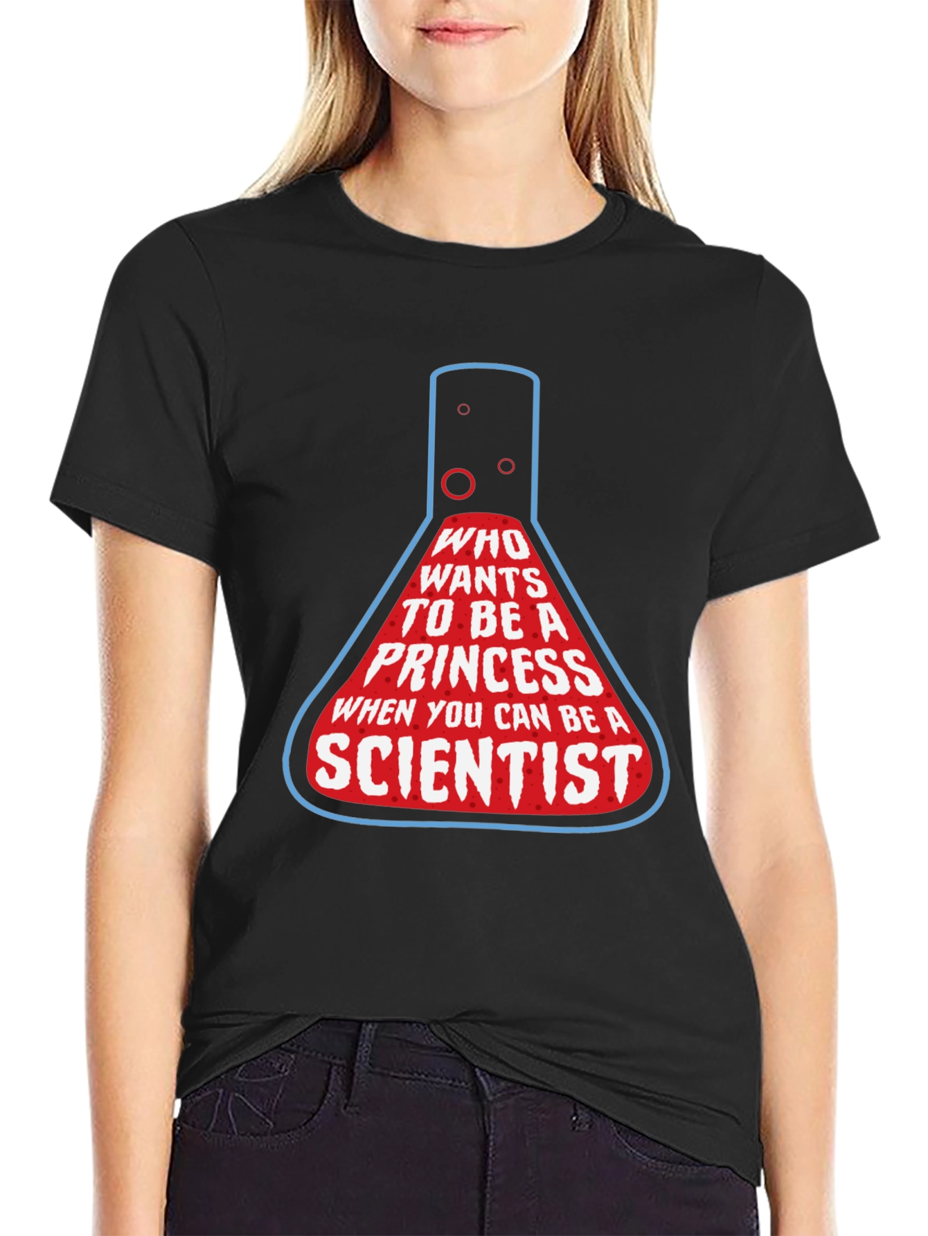 Scientist Princess T-Shirt - Geeky Science Tee
