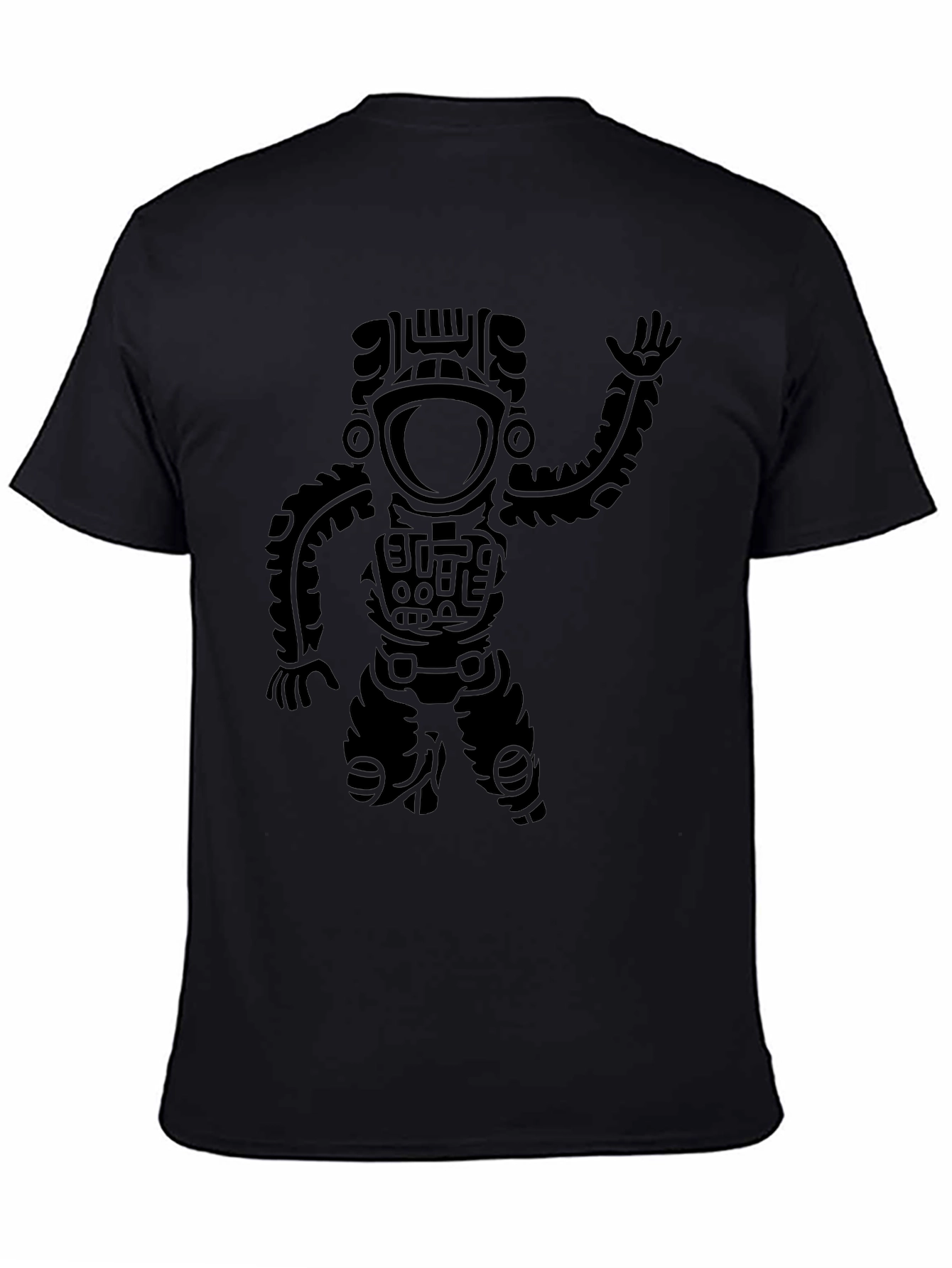 Astronaut Graphic T-Shirt - Black