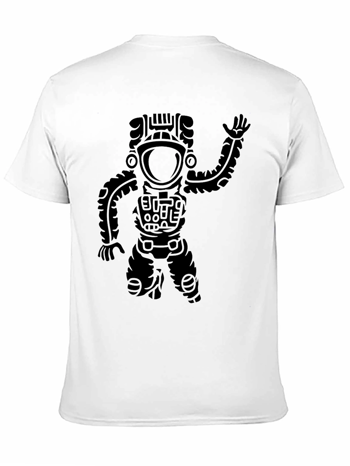 Astronaut Graphic T-Shirt - Black