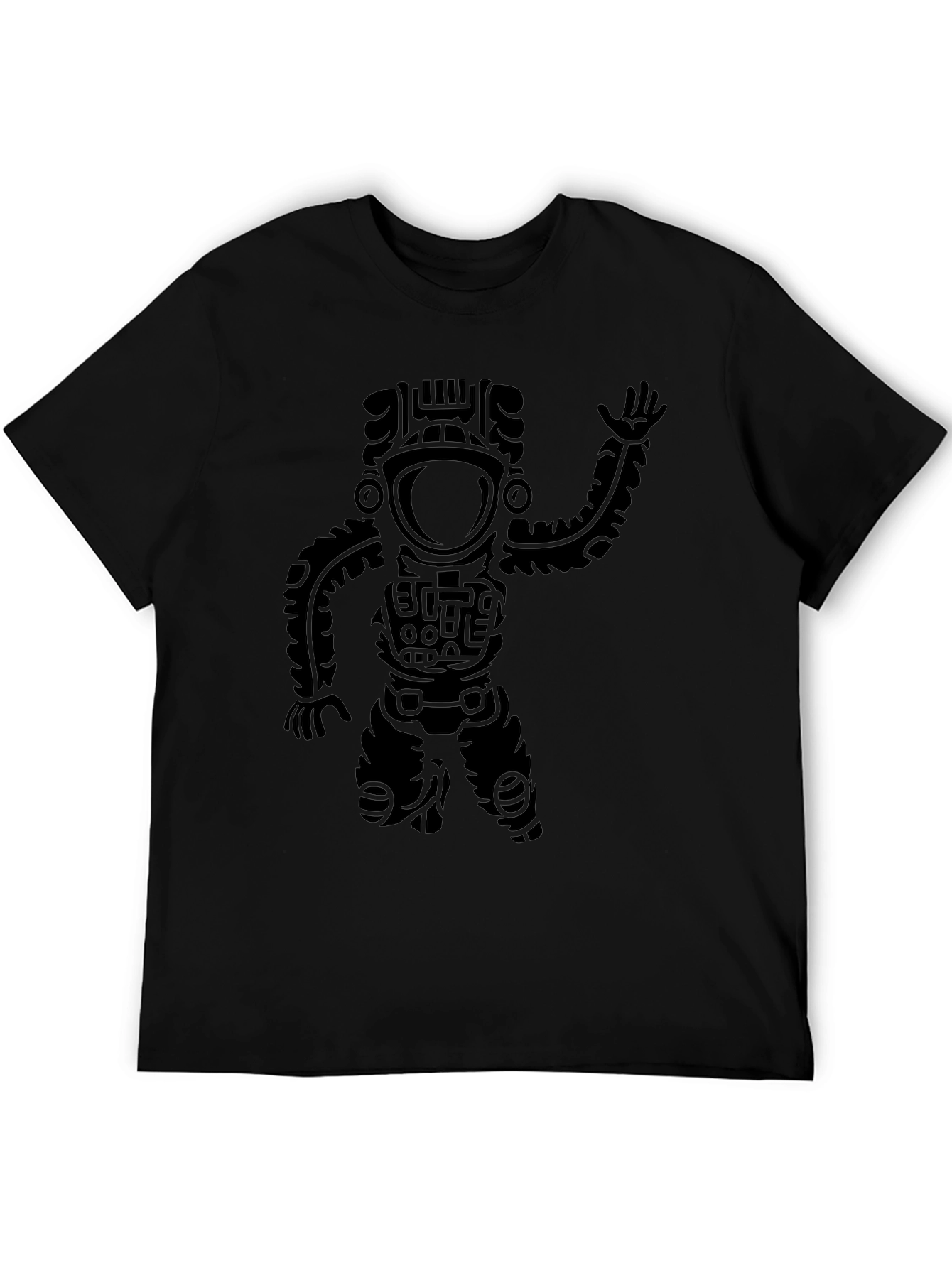 Astronaut Graphic T-Shirt - Black