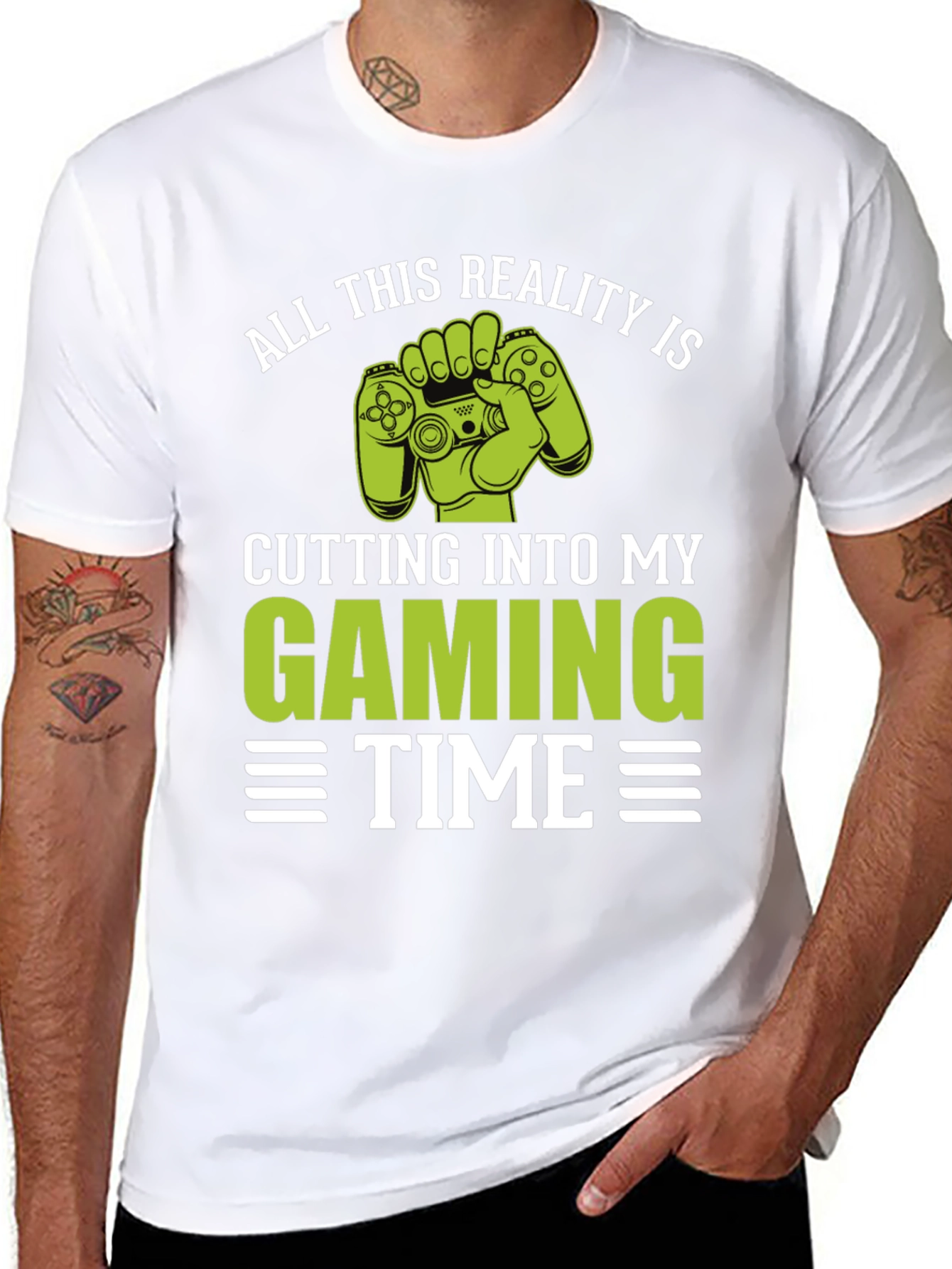 Gaming Time T-Shirt - Gamer Reality Tee