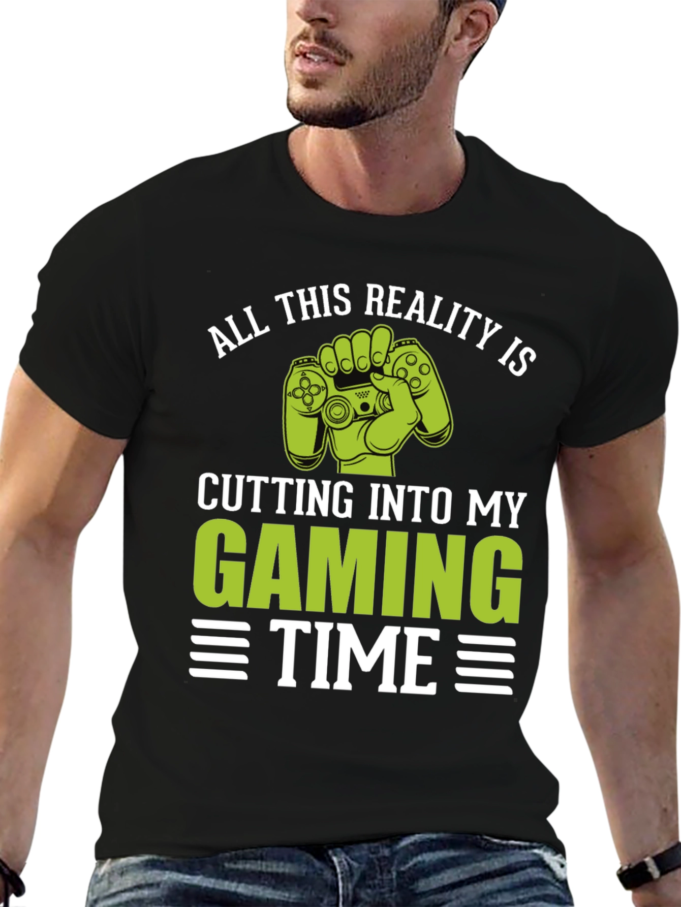 Gaming Time T-Shirt - Gamer Reality Tee