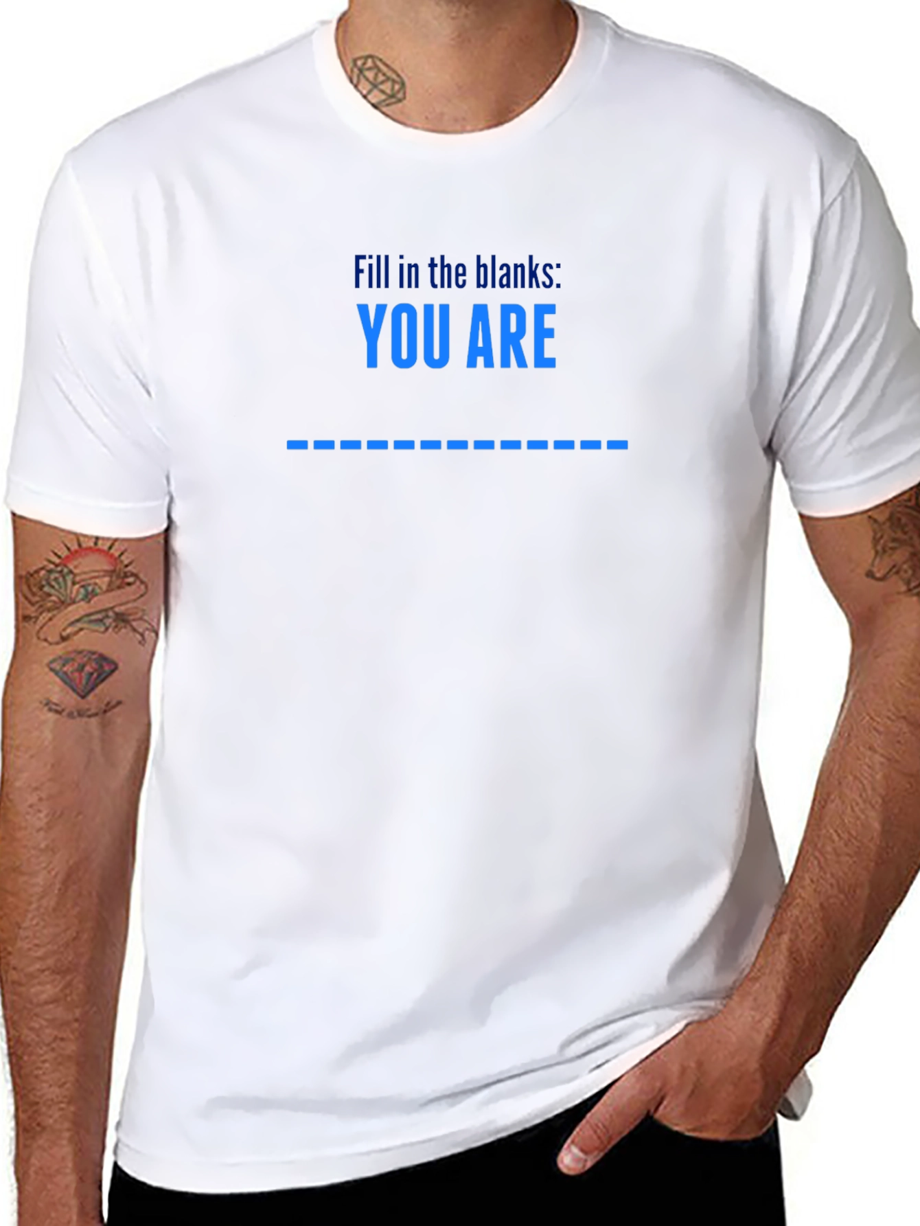 Fill in the Blanks Graphic T-Shirt