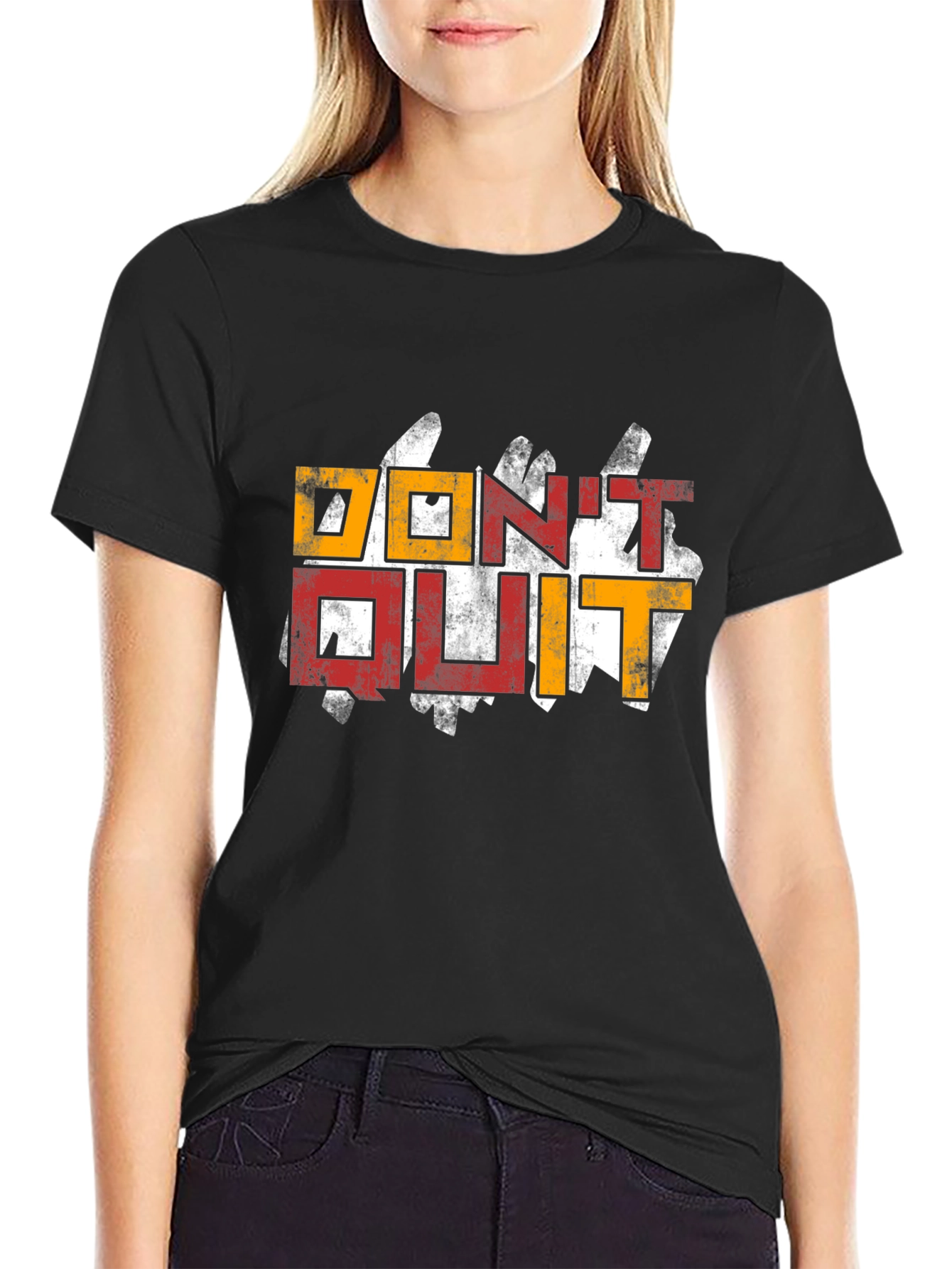Dont Quit T-Shirt - Motivational Graphic Tee