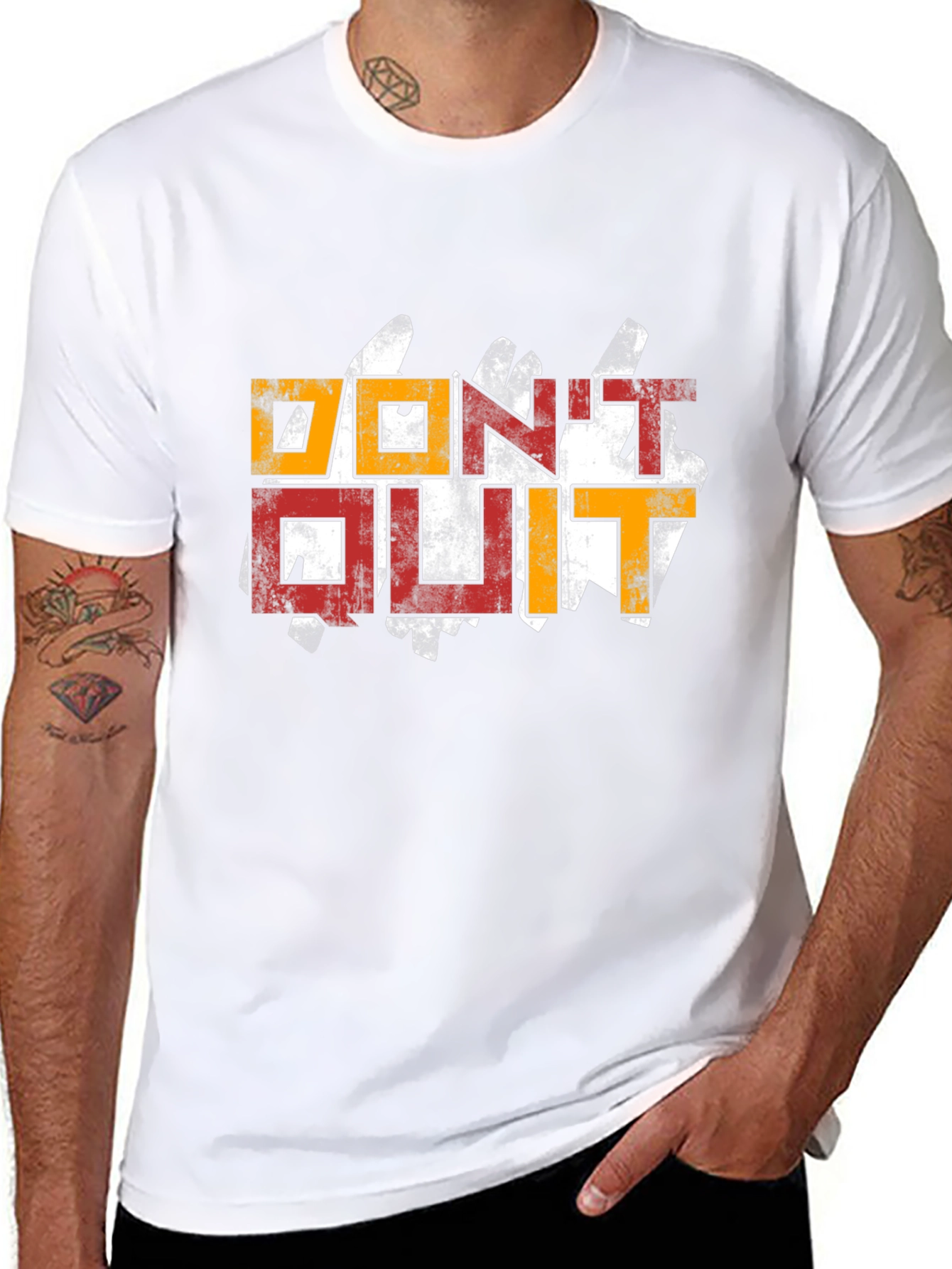Dont Quit T-Shirt - Motivational Graphic Tee