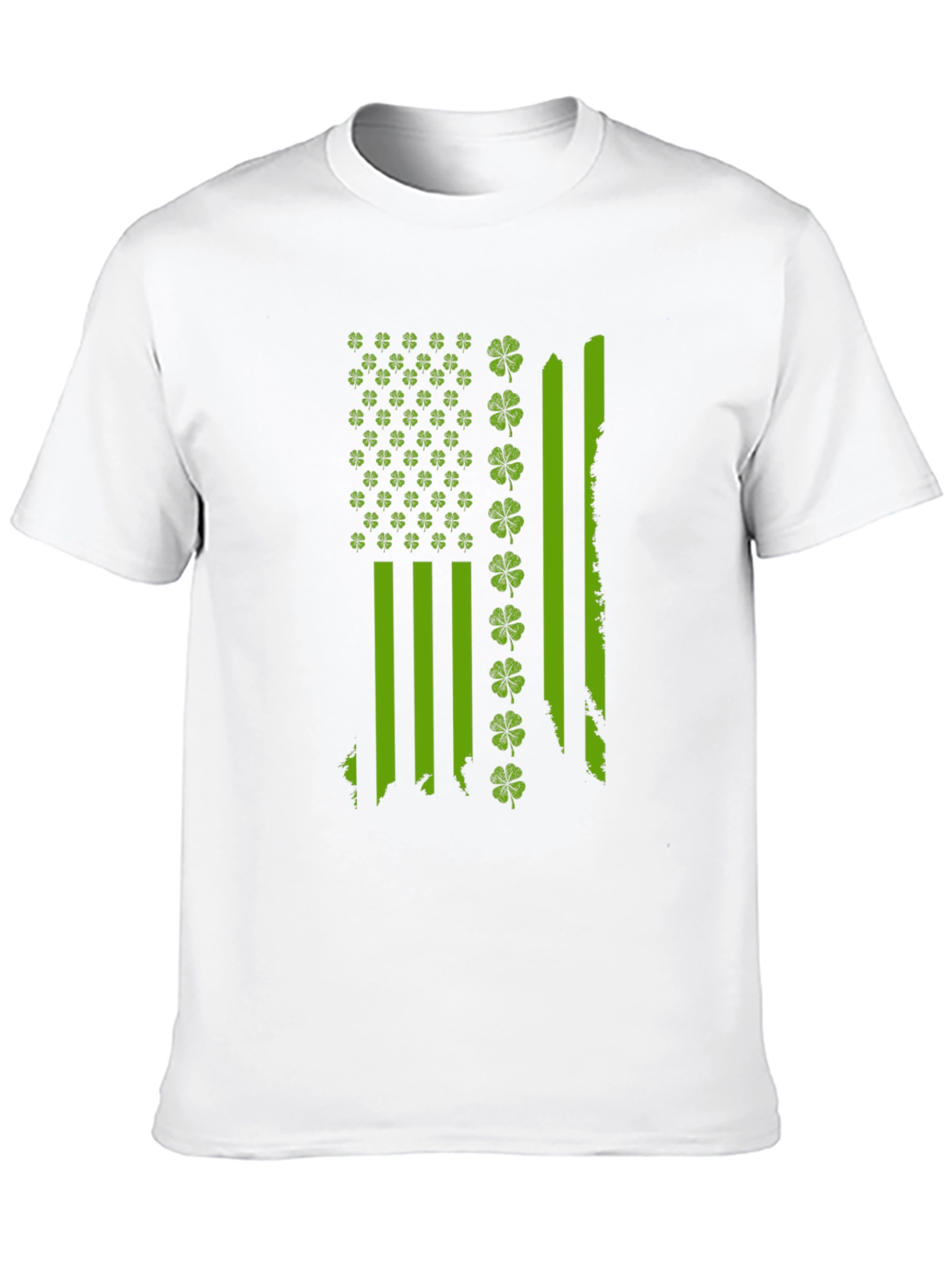 St. Patricks Day Flag Shamrock T-Shirt