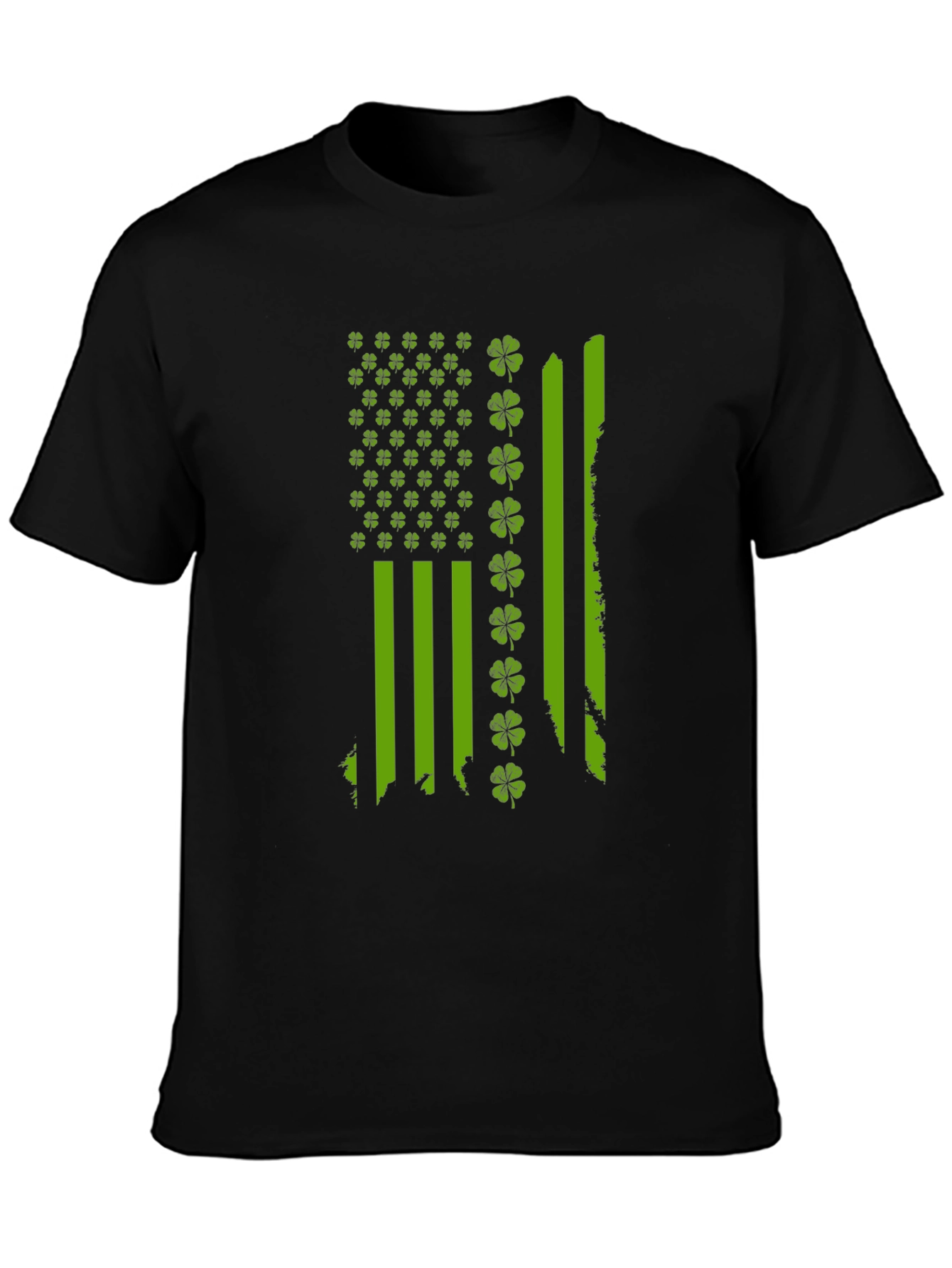 St. Patricks Day Flag Shamrock T-Shirt