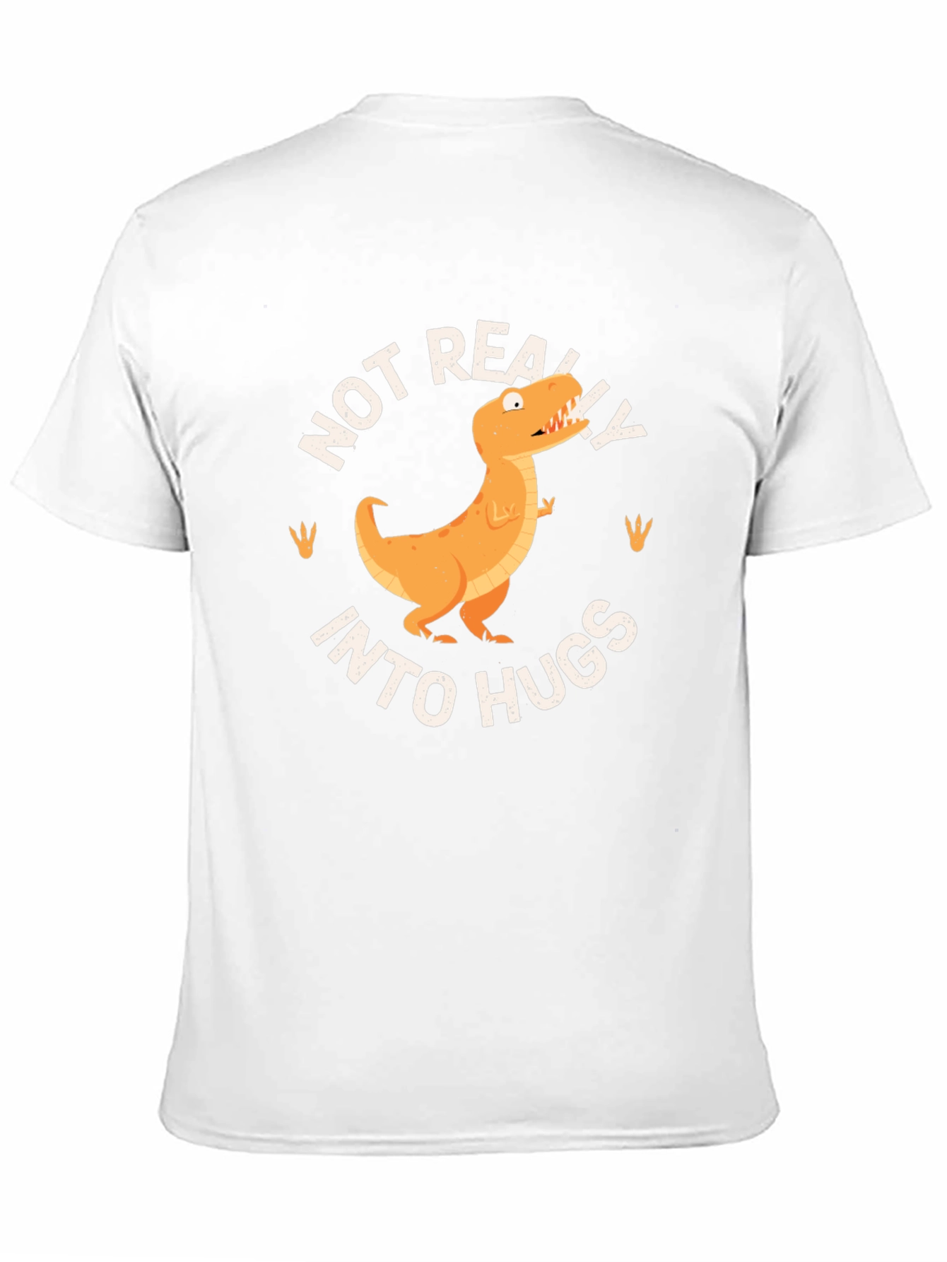 Funny T-Rex Not Really Into Hugs Graphic Tee