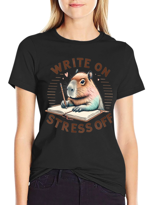 Write On Stress Off T-Shirt