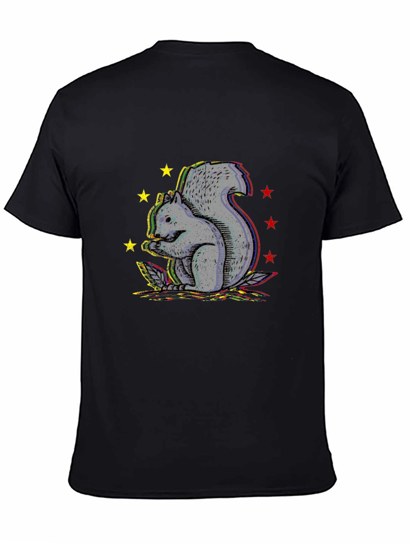 Squirrel Starburst Graphic Tee