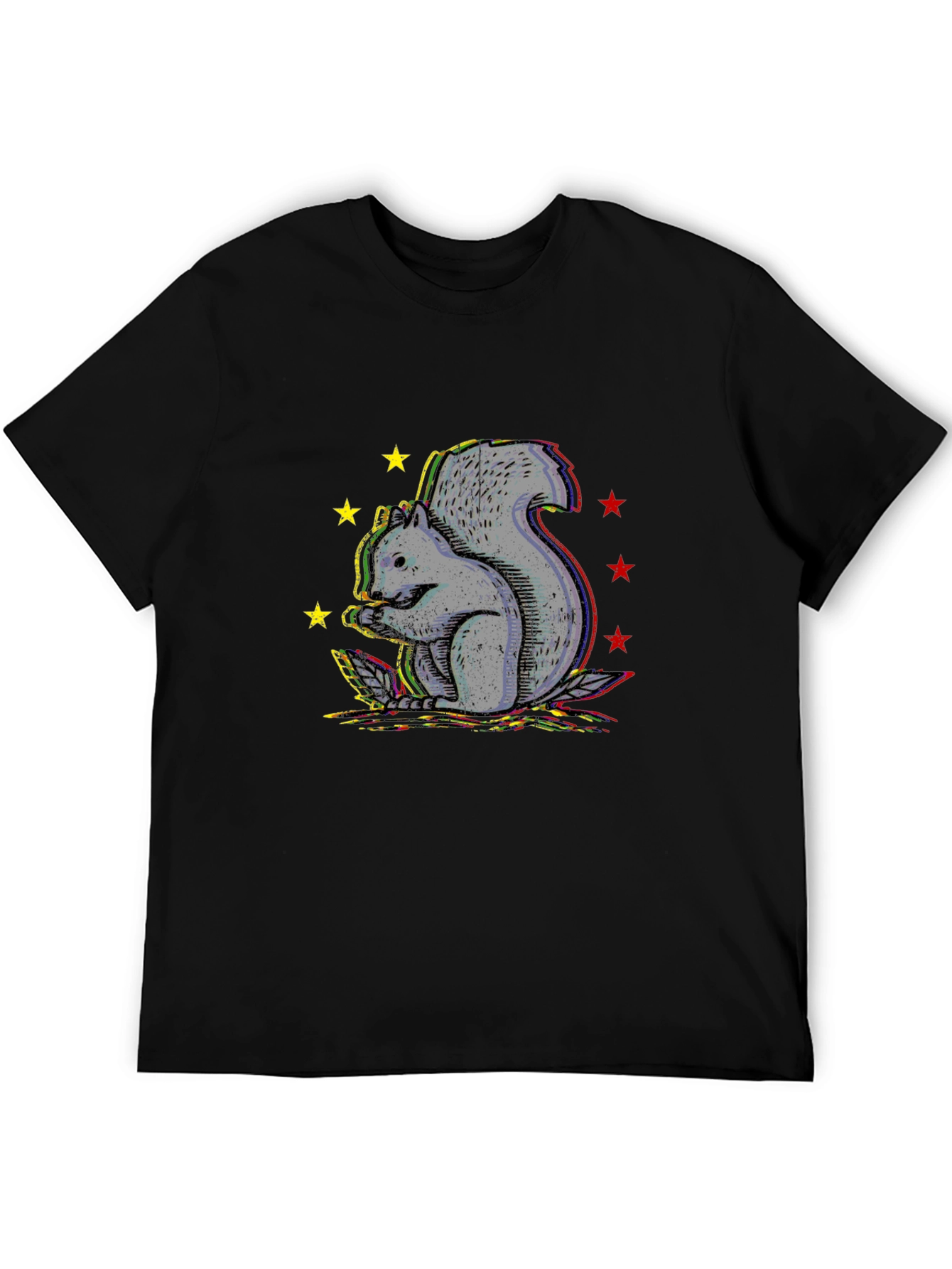 Squirrel Starburst Graphic Tee