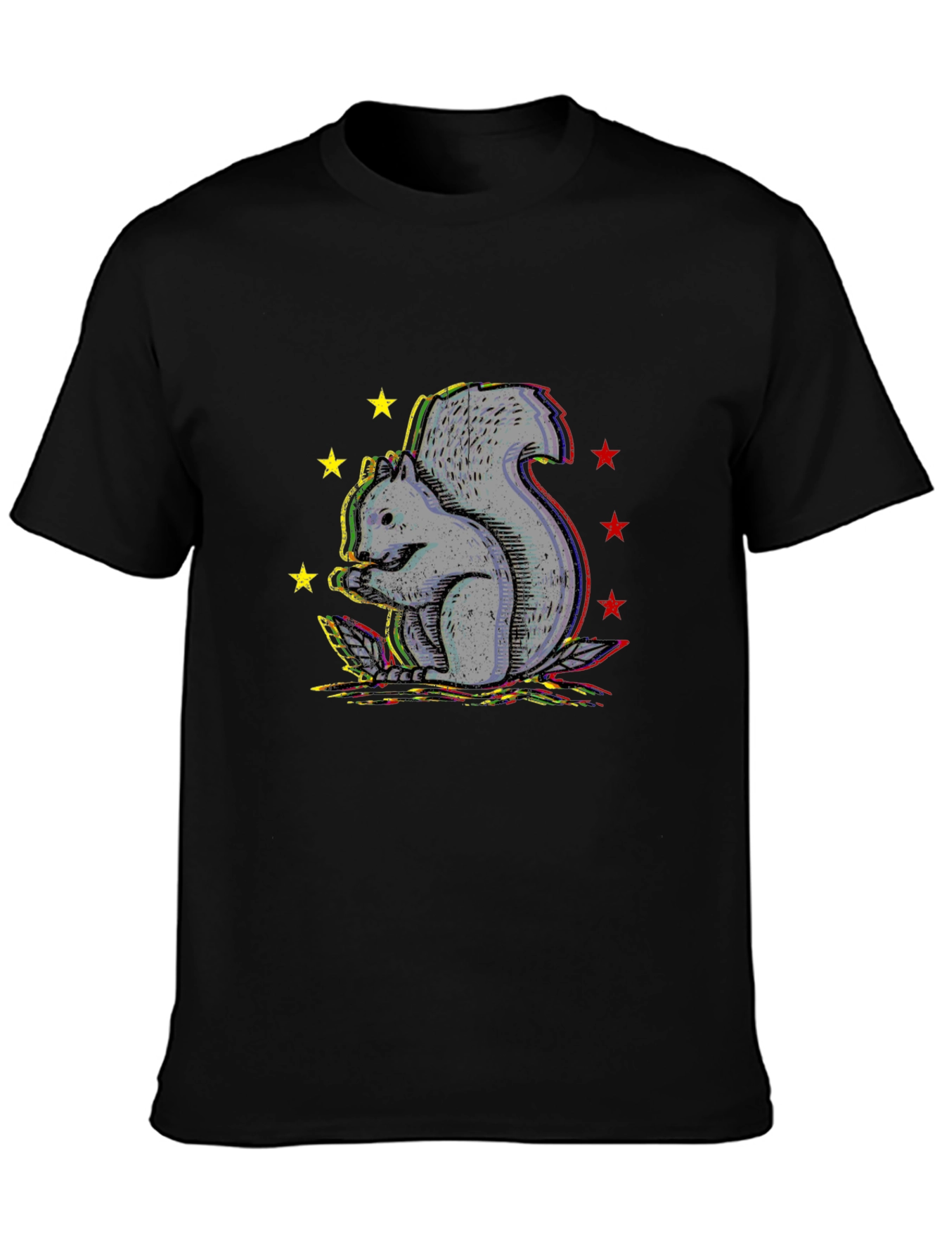 Squirrel Starburst Graphic Tee