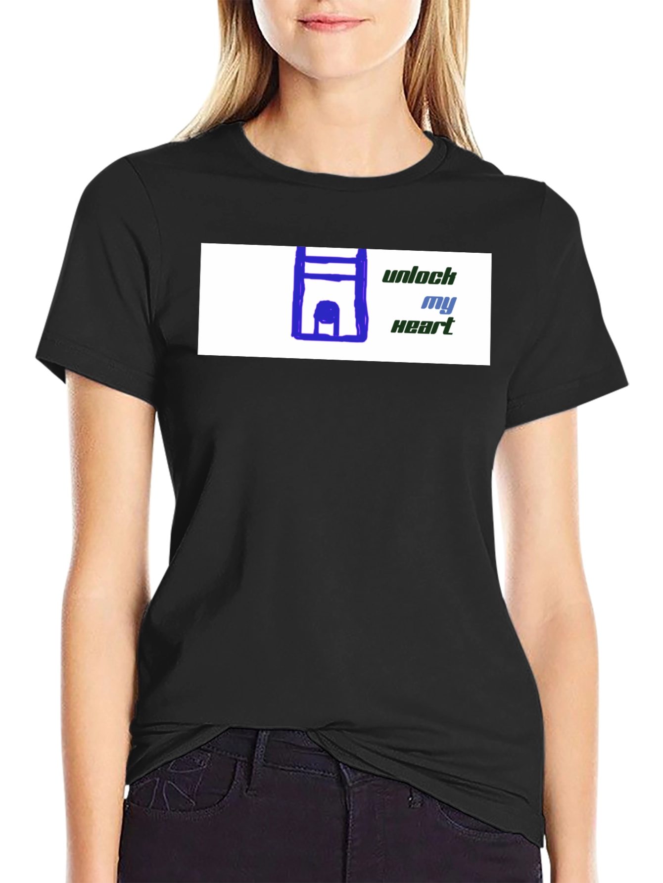 Unlock My Heart Graphic T-Shirt