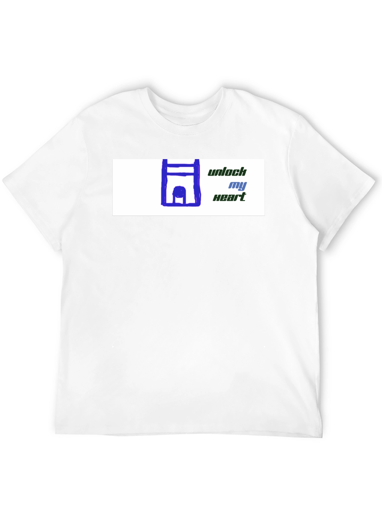 Unlock My Heart Graphic T-Shirt