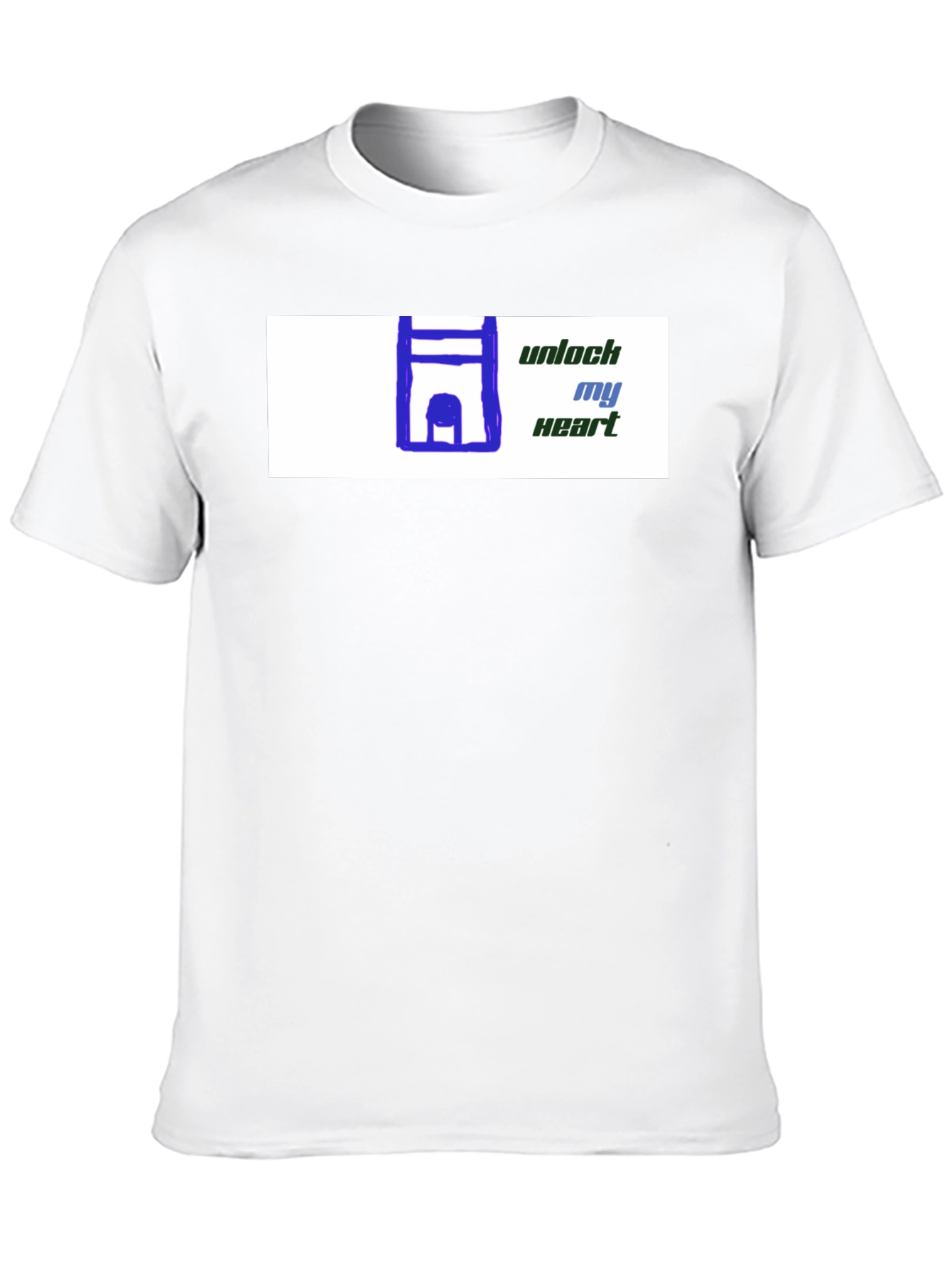 Unlock My Heart Graphic T-Shirt