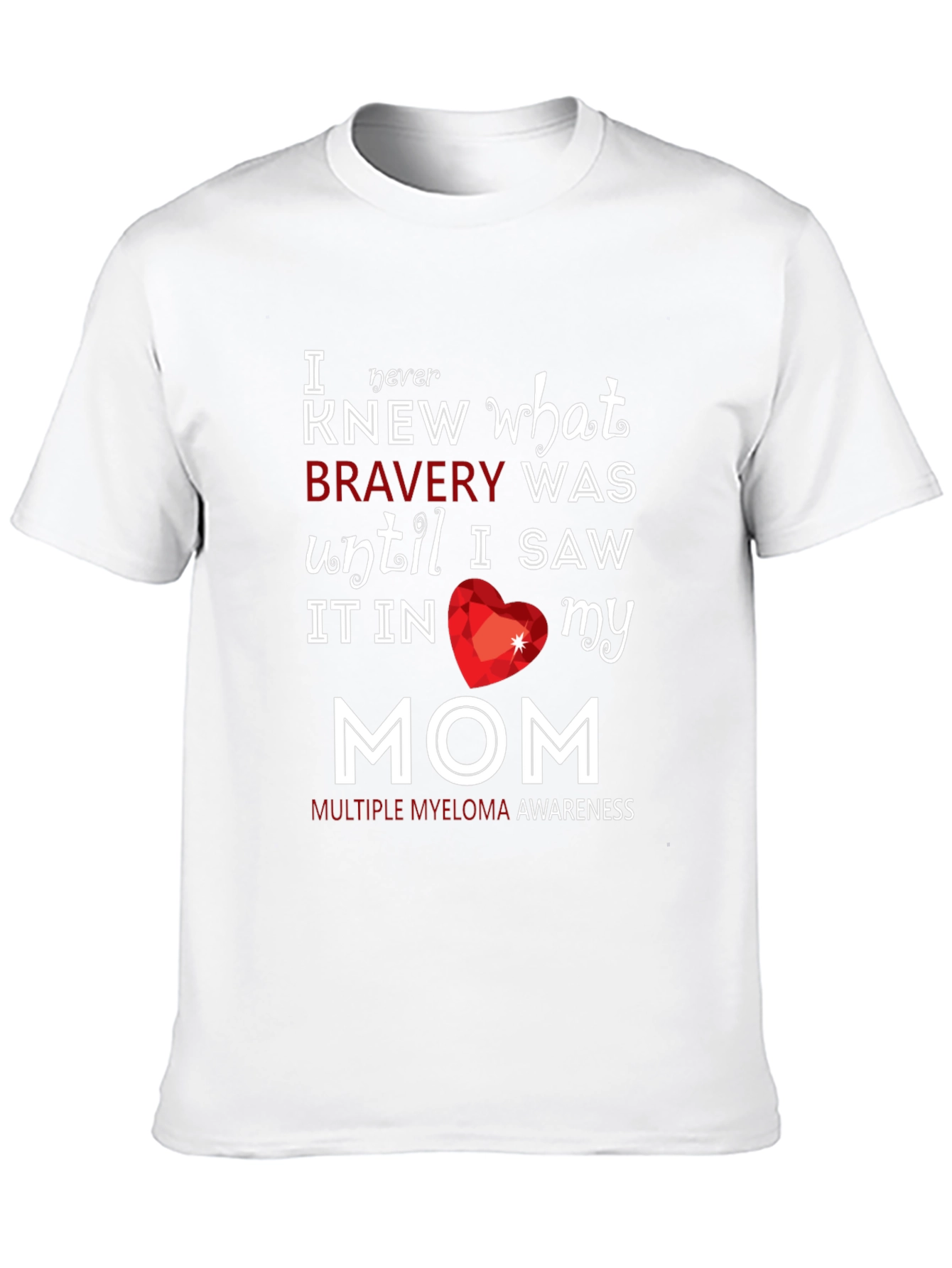 Bravery Myeloma Awareness T-Shirt
