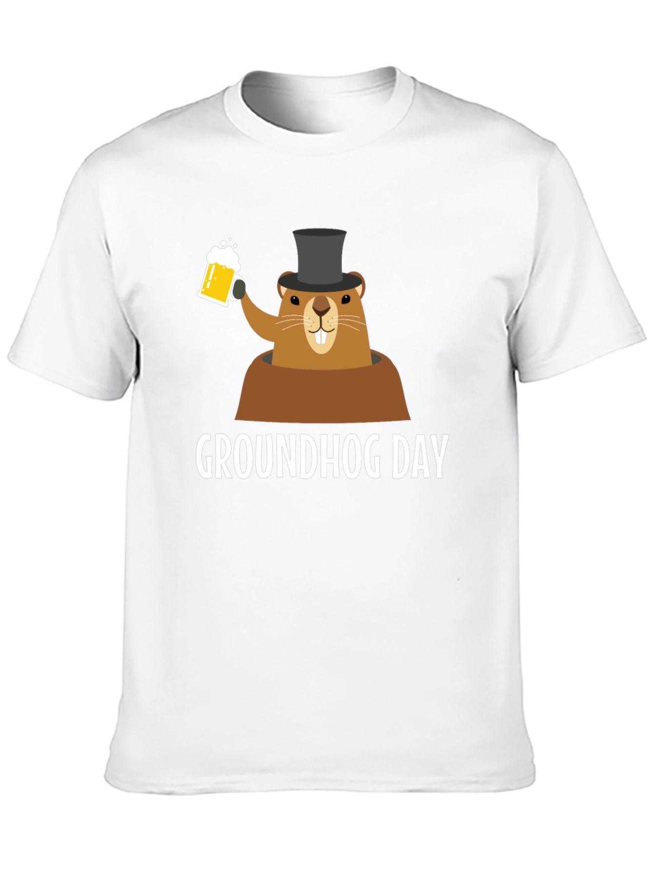 Groundhog Day Beer T-Shirt - Celebrate in Style!