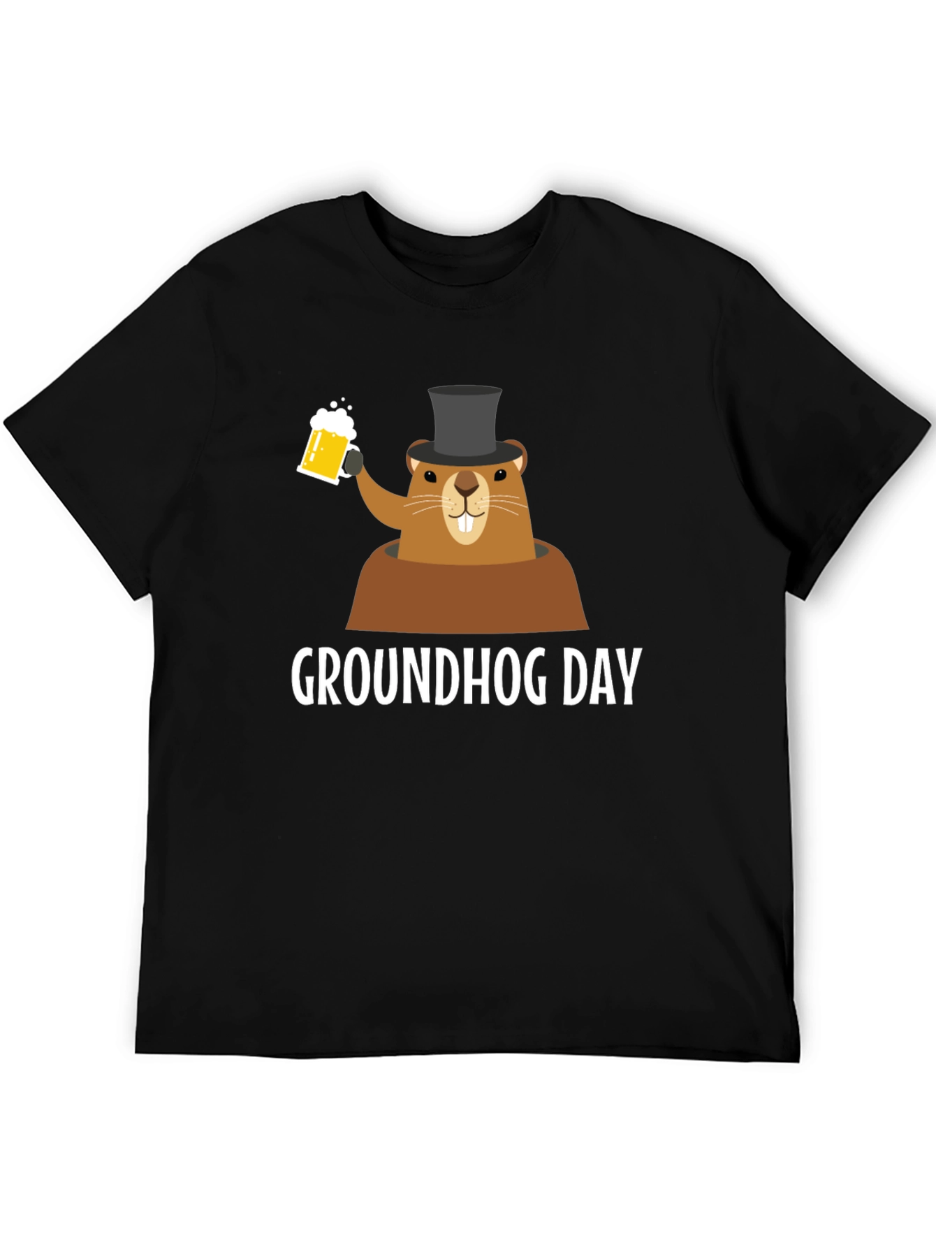 Groundhog Day Beer T-Shirt - Celebrate in Style!