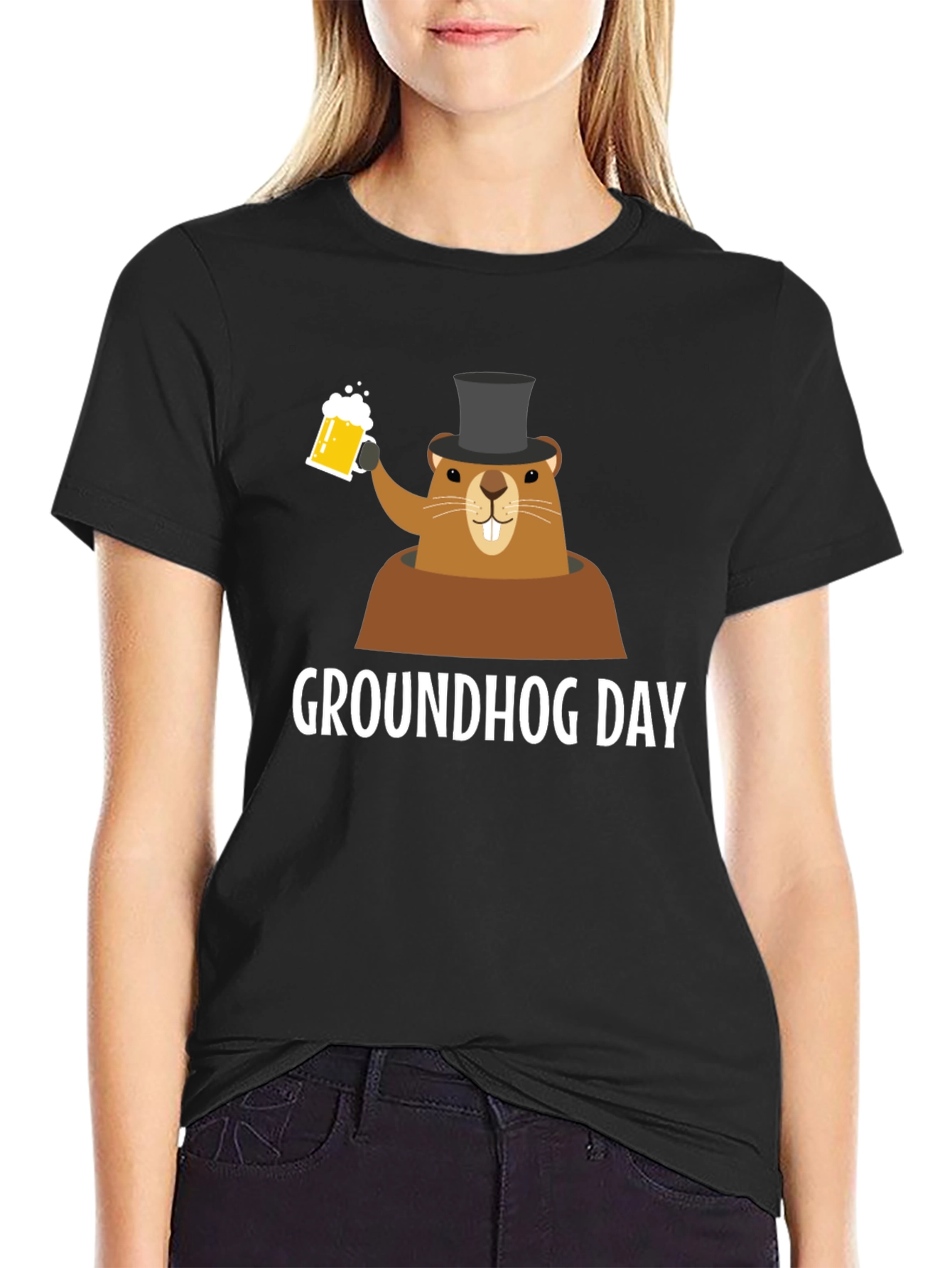 Groundhog Day Beer T-Shirt - Celebrate in Style!