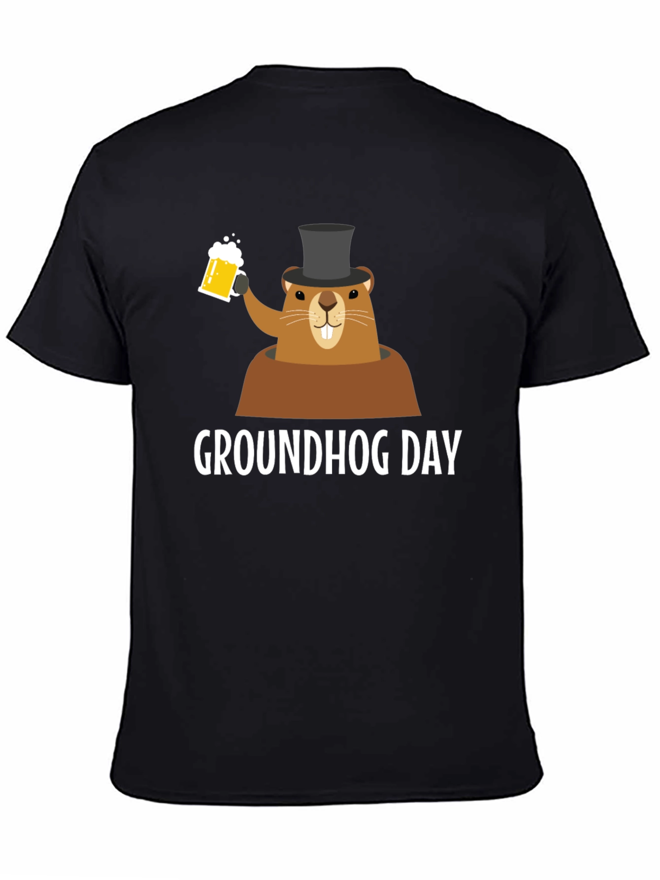 Groundhog Day Beer T-Shirt - Celebrate in Style!