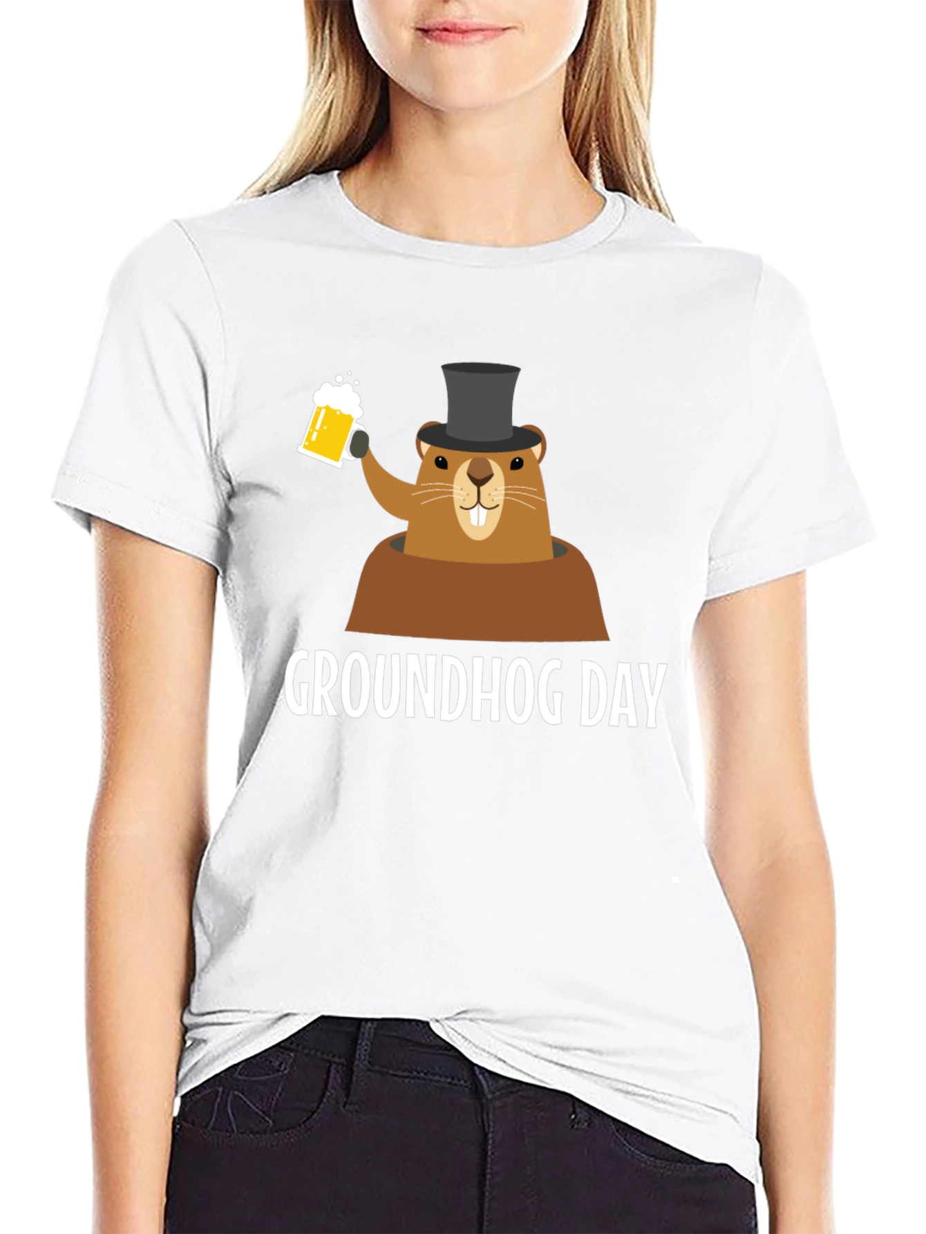 Groundhog Day Beer T-Shirt - Celebrate in Style!