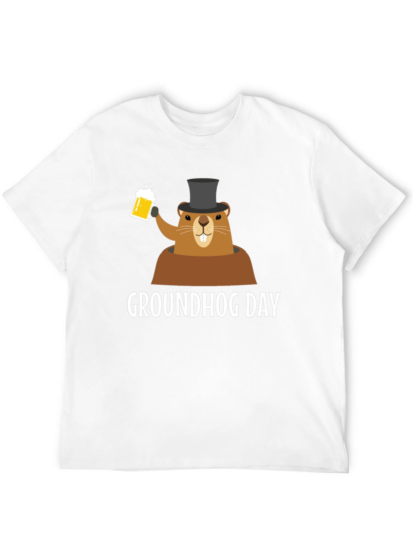 Groundhog Day Beer T-Shirt - Celebrate in Style!