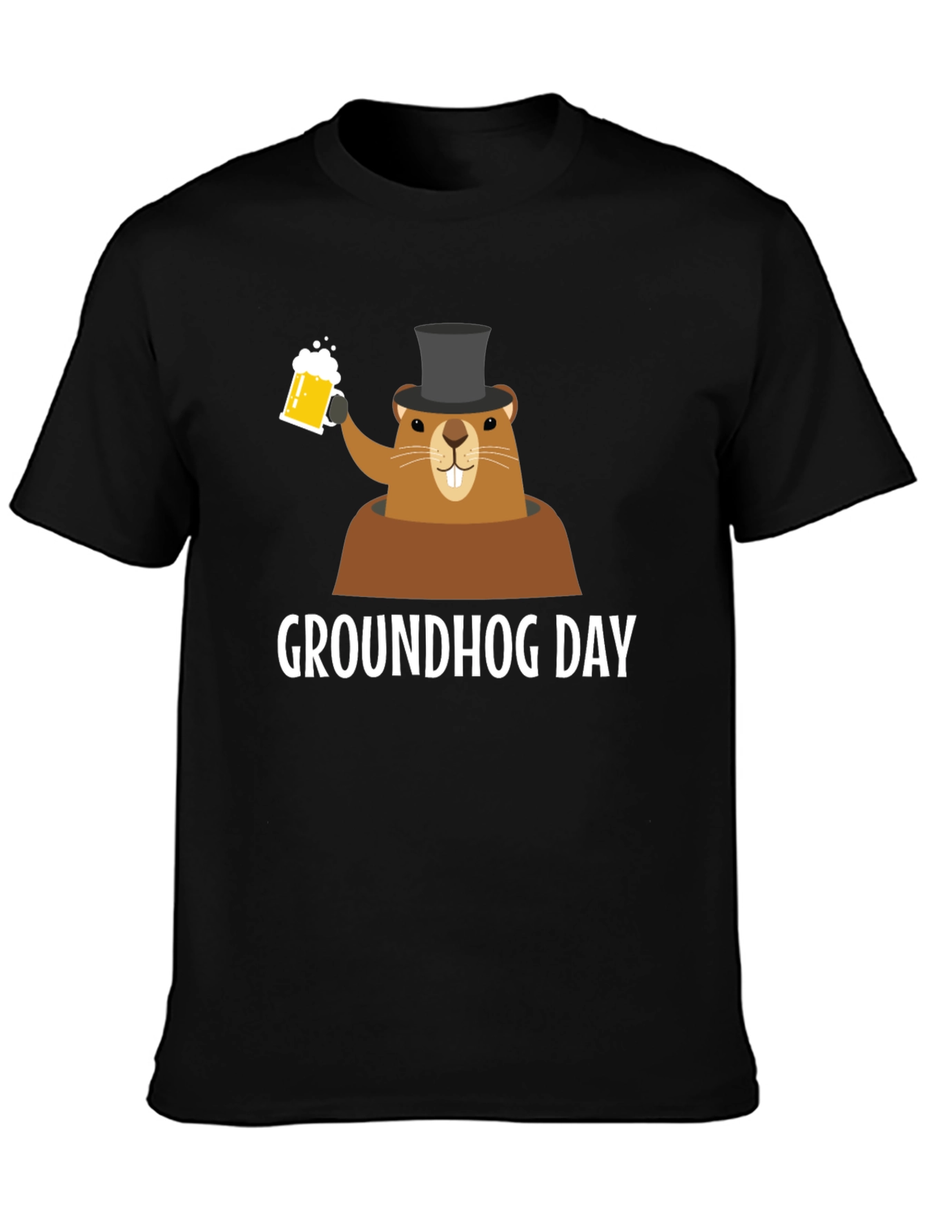 Groundhog Day Beer T-Shirt - Celebrate in Style!