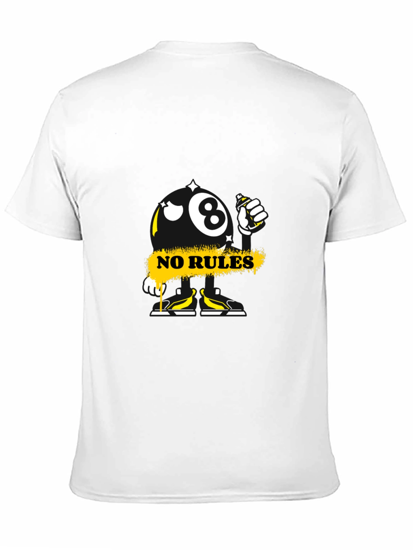 No Rules Banana Eight Ball T-Shirt