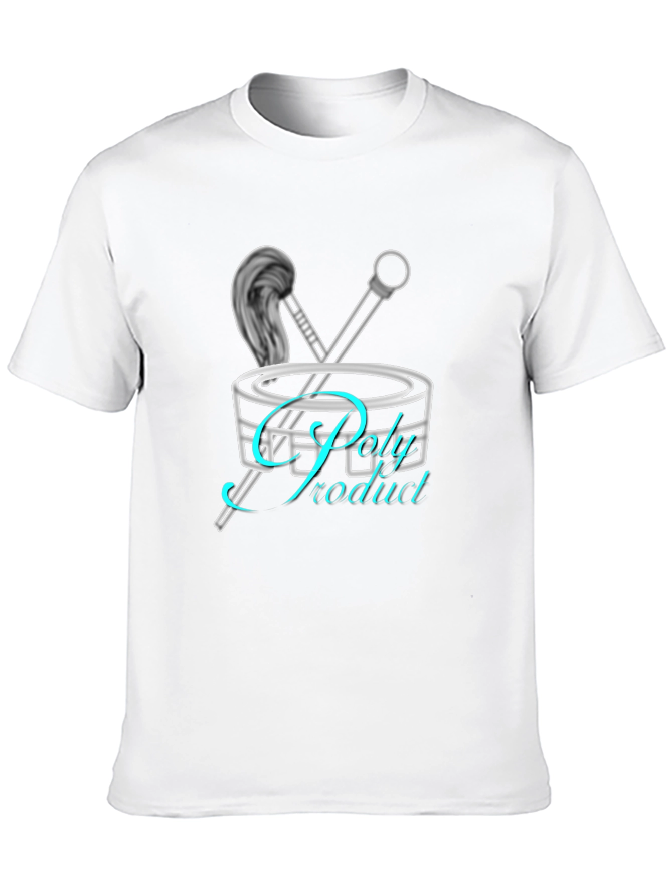 Trendy Drum Kit Graphic Tee - Music Lover T-Shirt