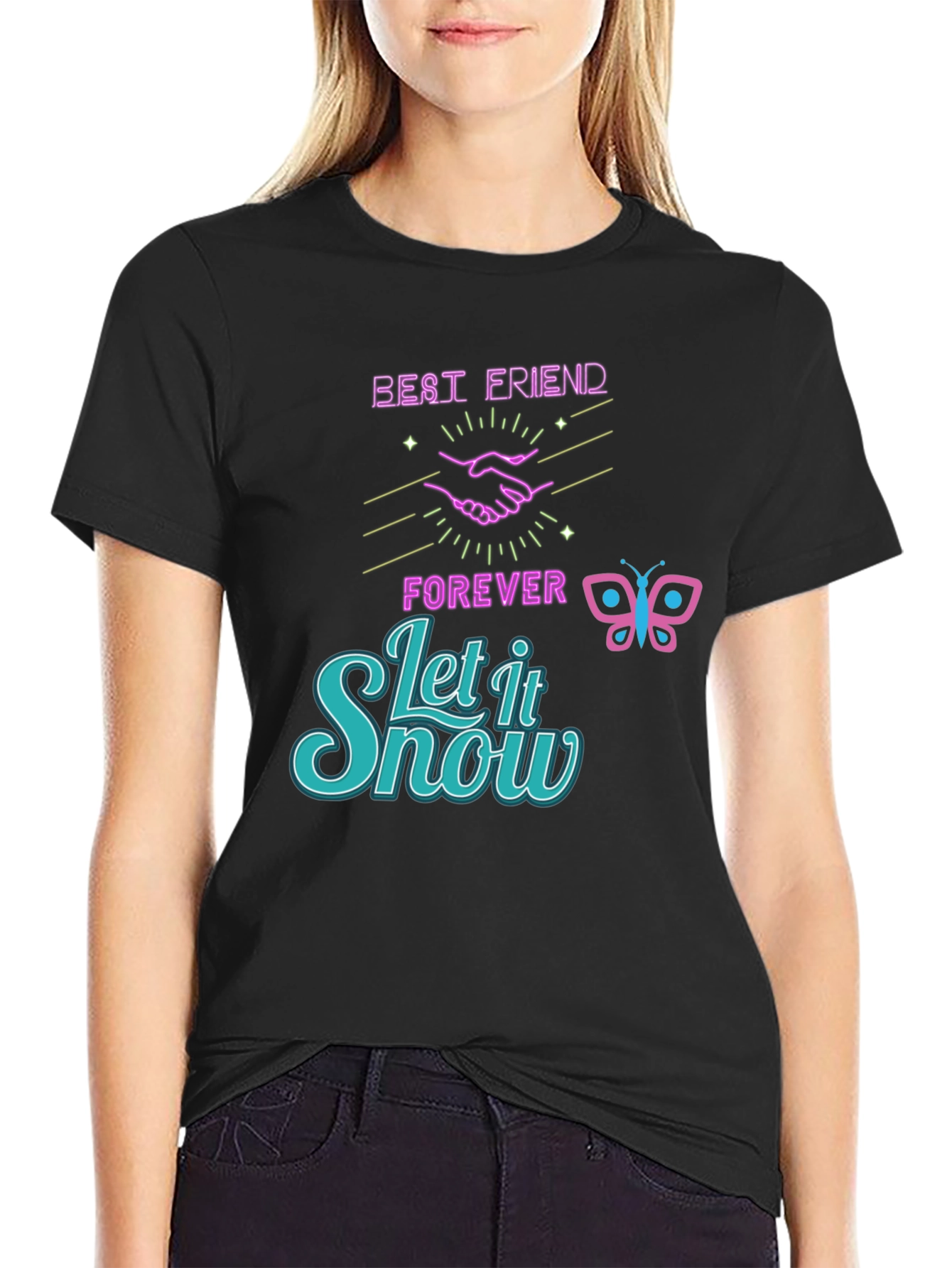 Best Friend Forever Graphic T-Shirt
