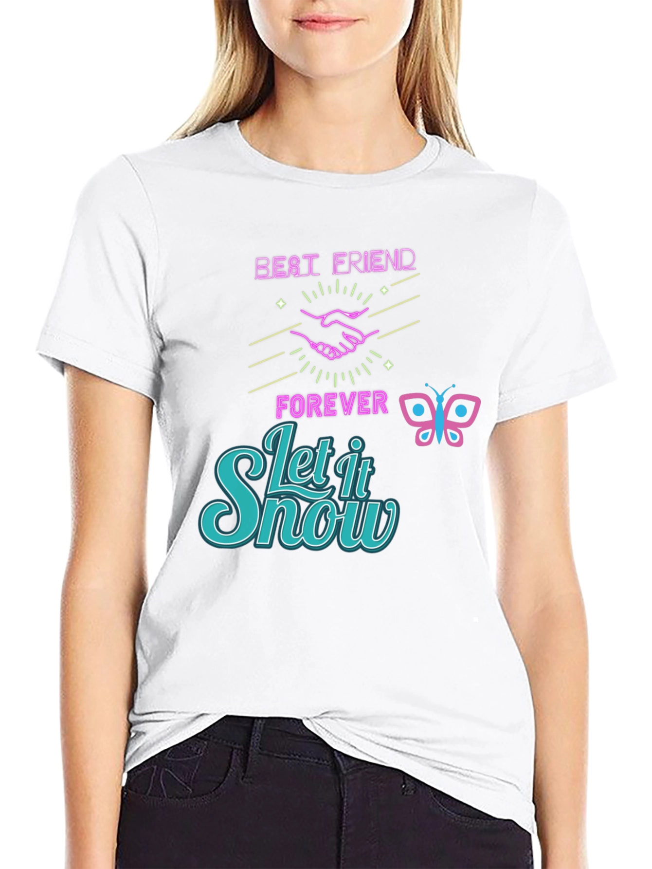 Best Friend Forever Graphic T-Shirt