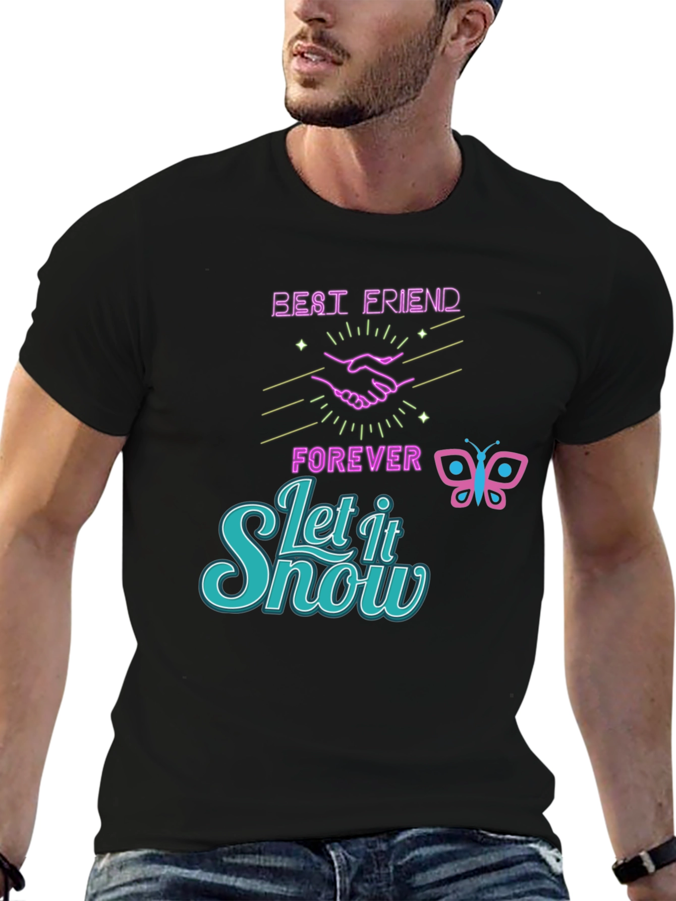 Best Friend Forever Graphic T-Shirt
