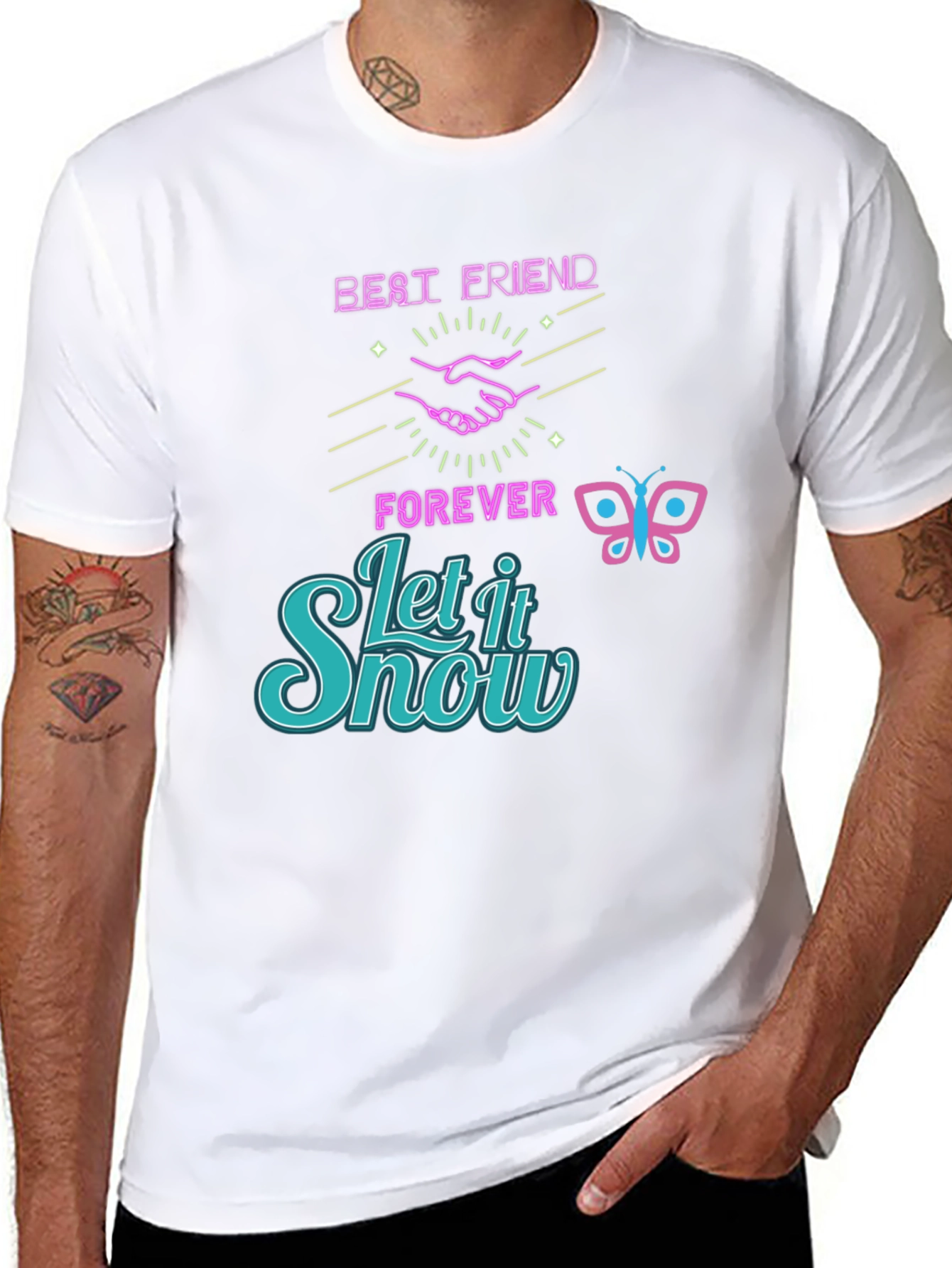 Best Friend Forever Graphic T-Shirt