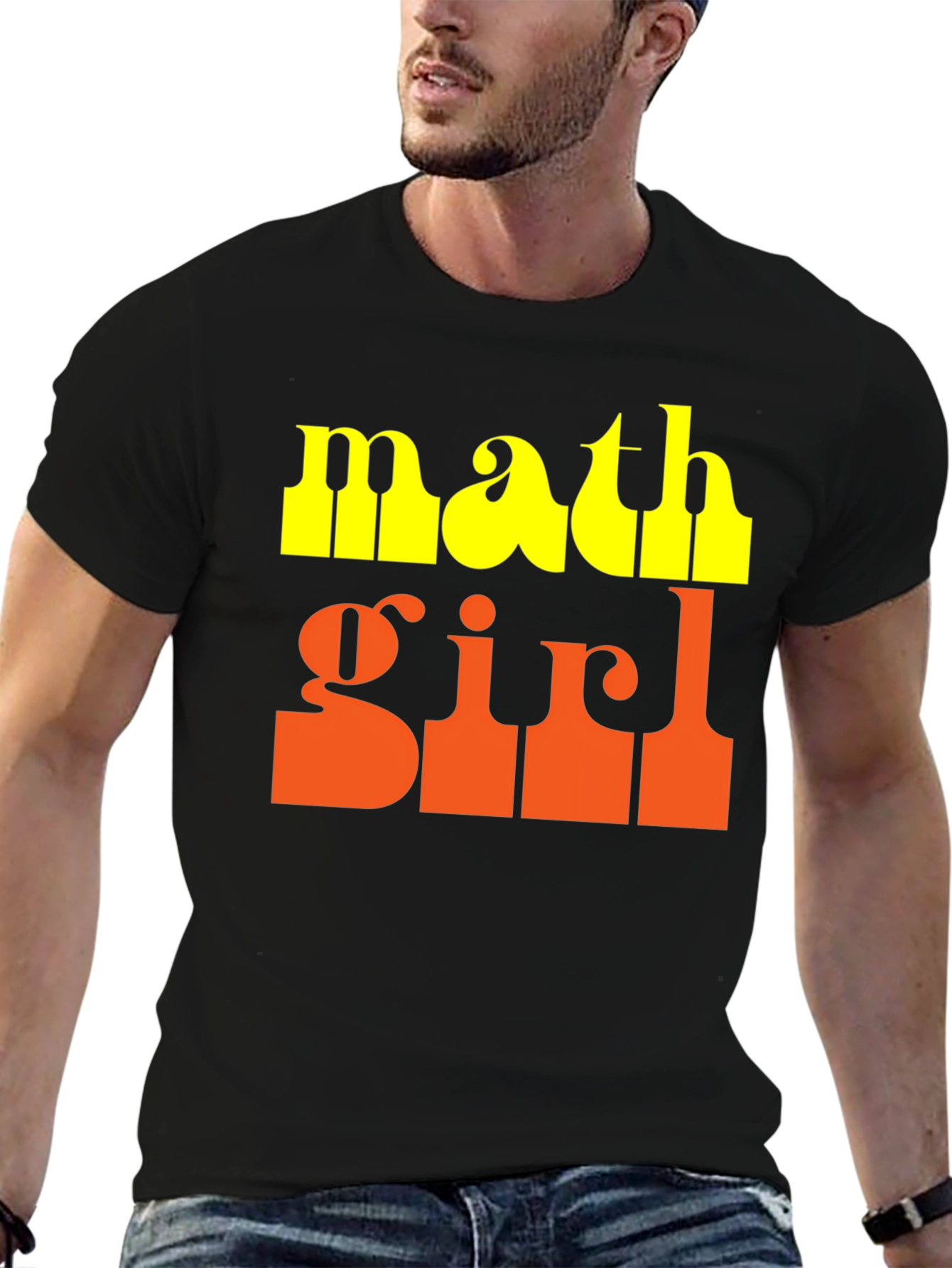 Math Girl Graphic T-Shirt