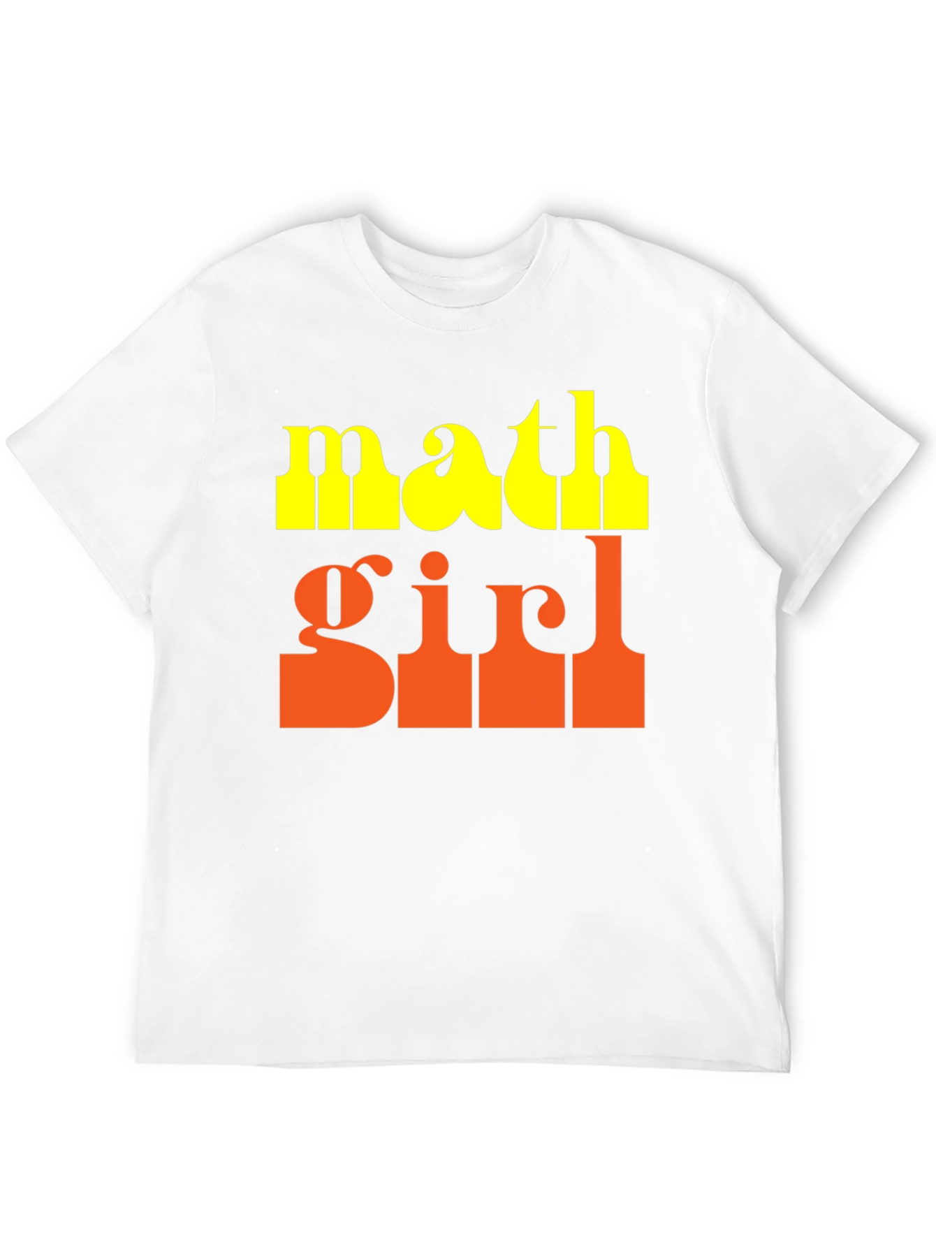 Math Girl Graphic T-Shirt