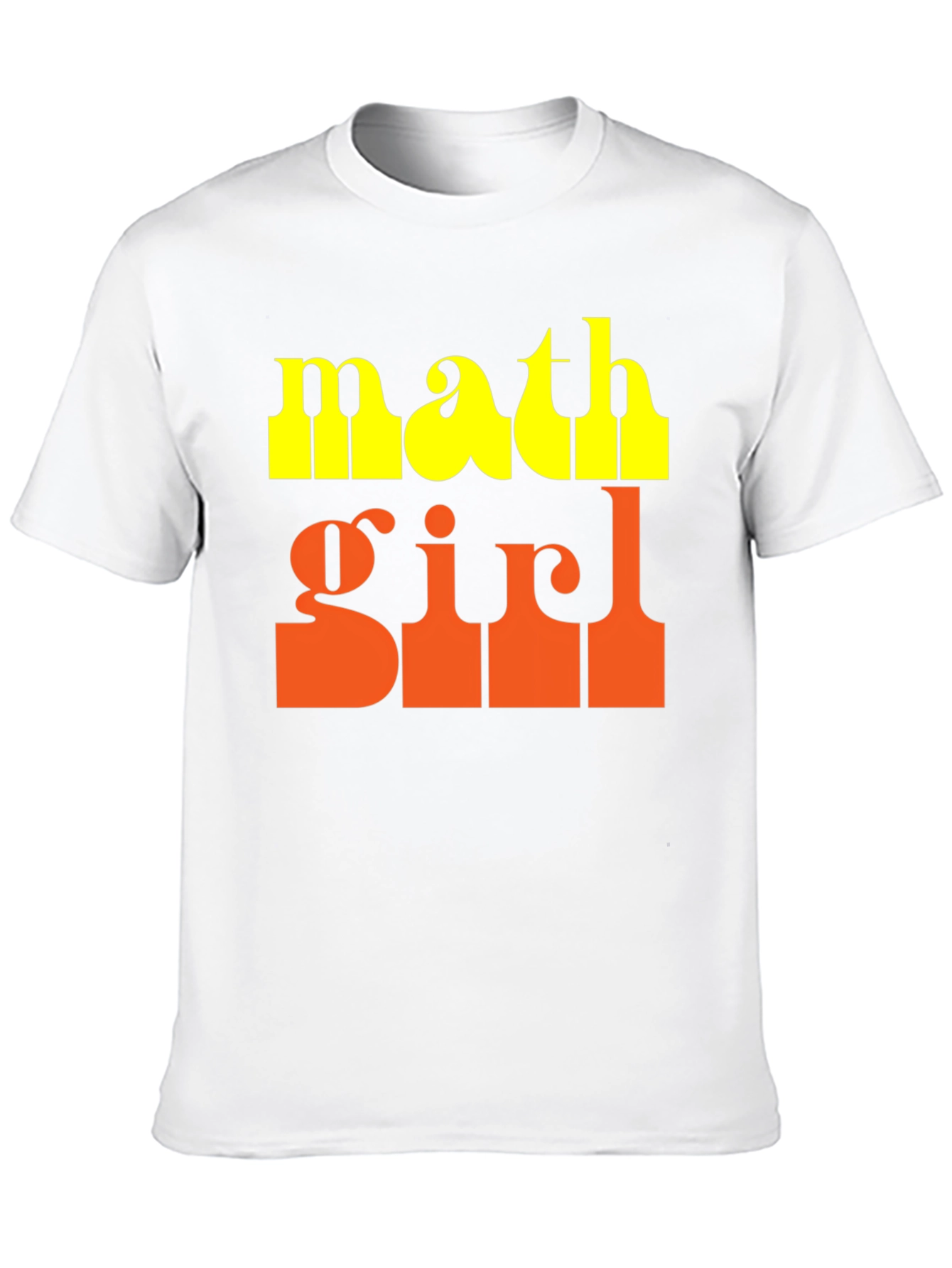 Math Girl Graphic T-Shirt