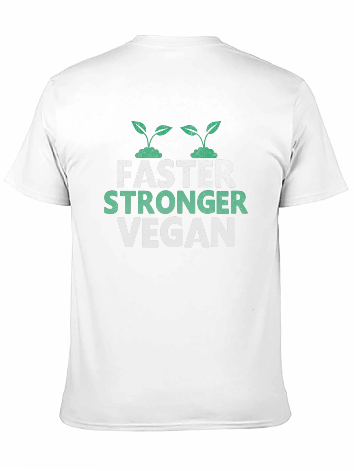 Vegan Stronger Faster T-Shirt - Unisex