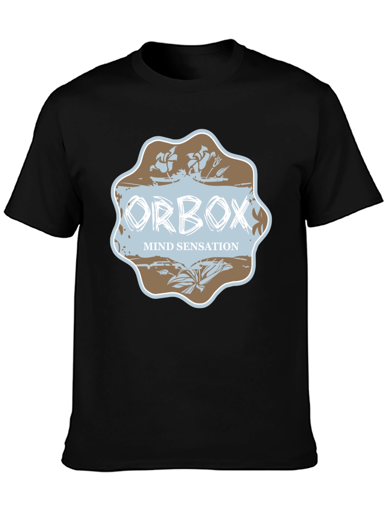 Orbox Mind Sensation Graphic Tee - Black