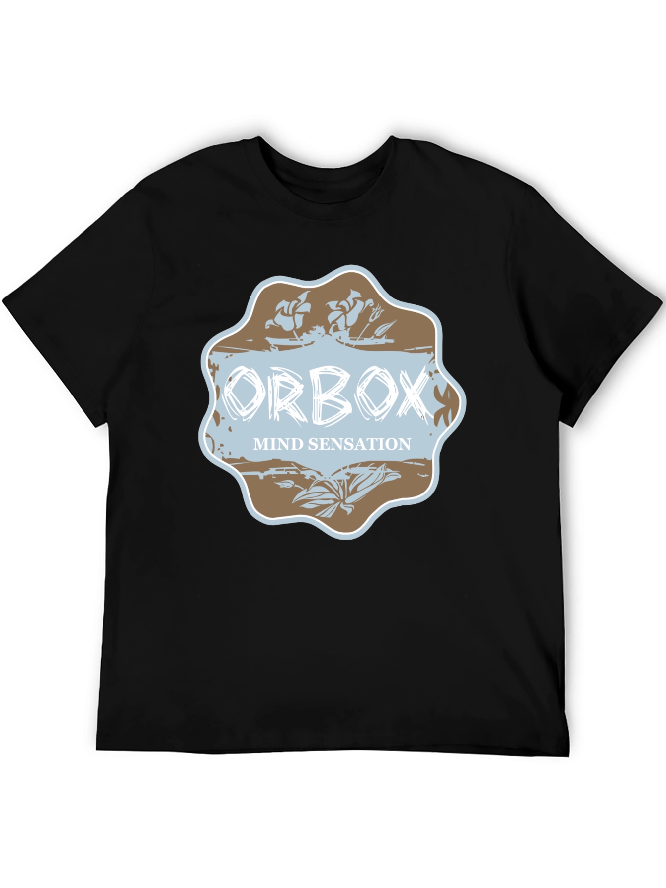 Orbox Mind Sensation Graphic Tee - Black