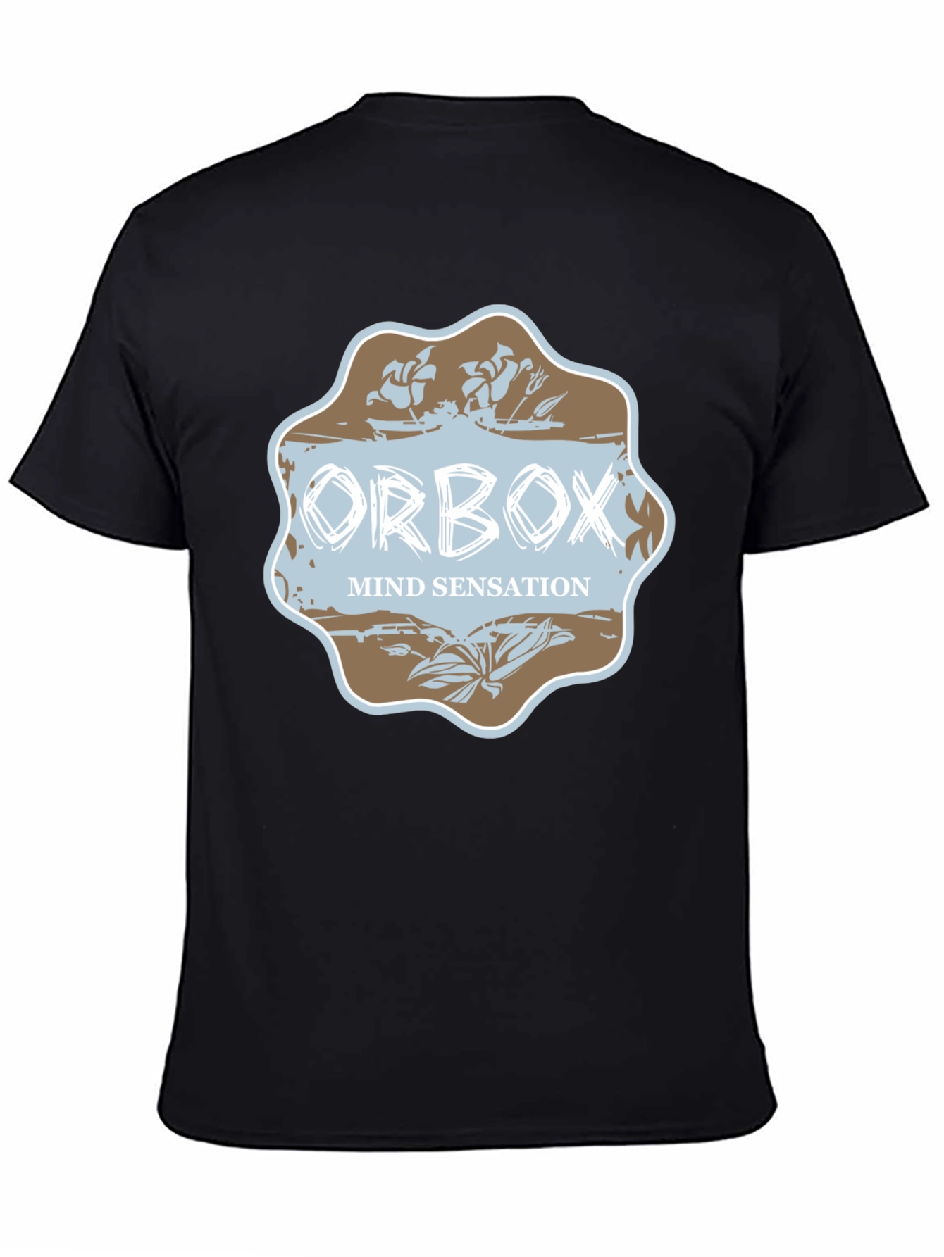 Orbox Mind Sensation Graphic Tee - Black