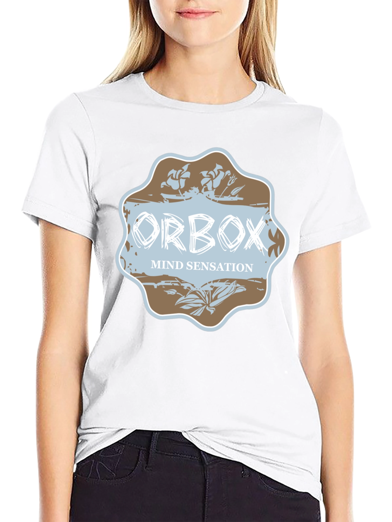 Orbox Mind Sensation Graphic Tee - Black