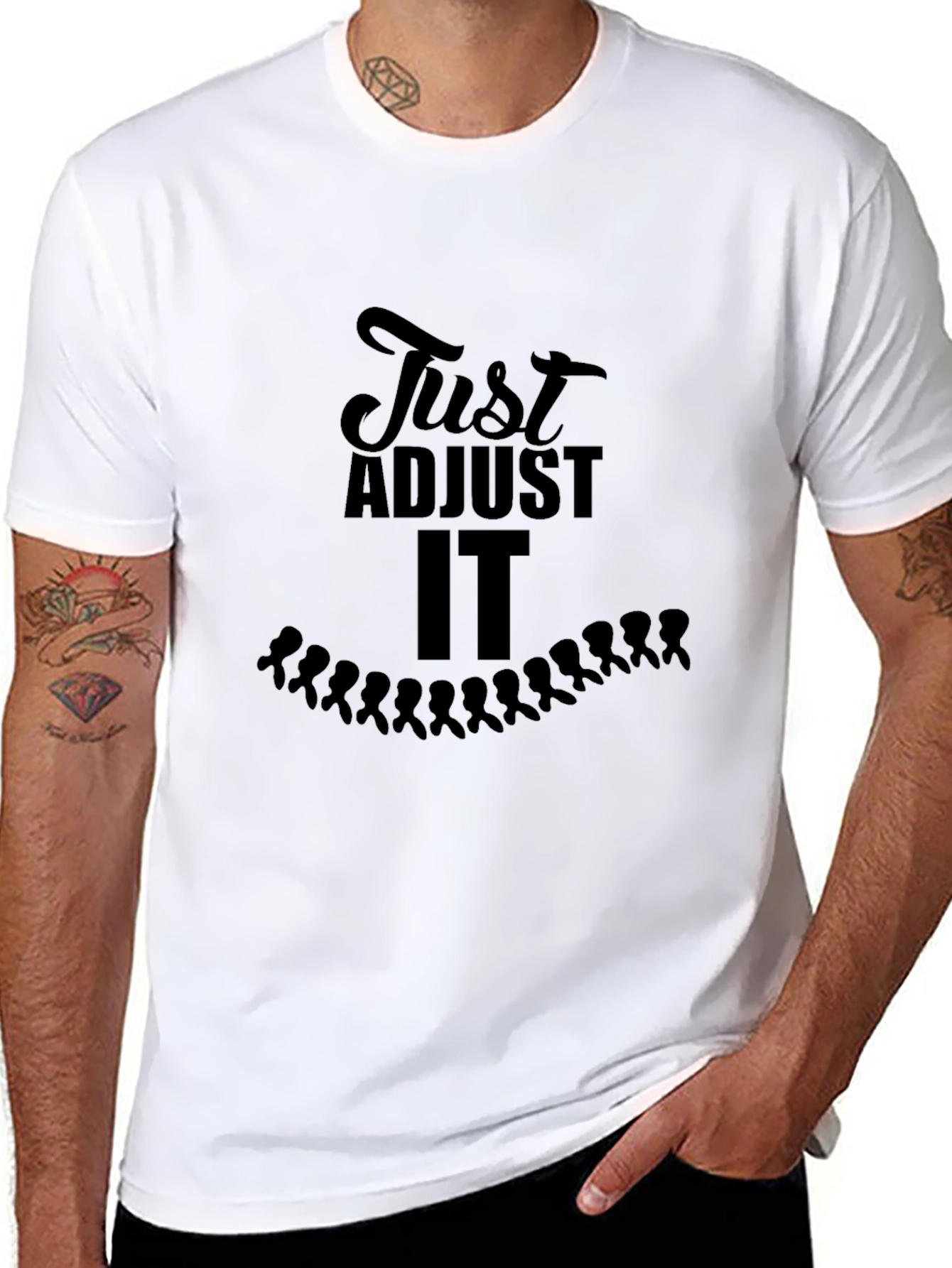 Just Adjust IT Graphic T-Shirt