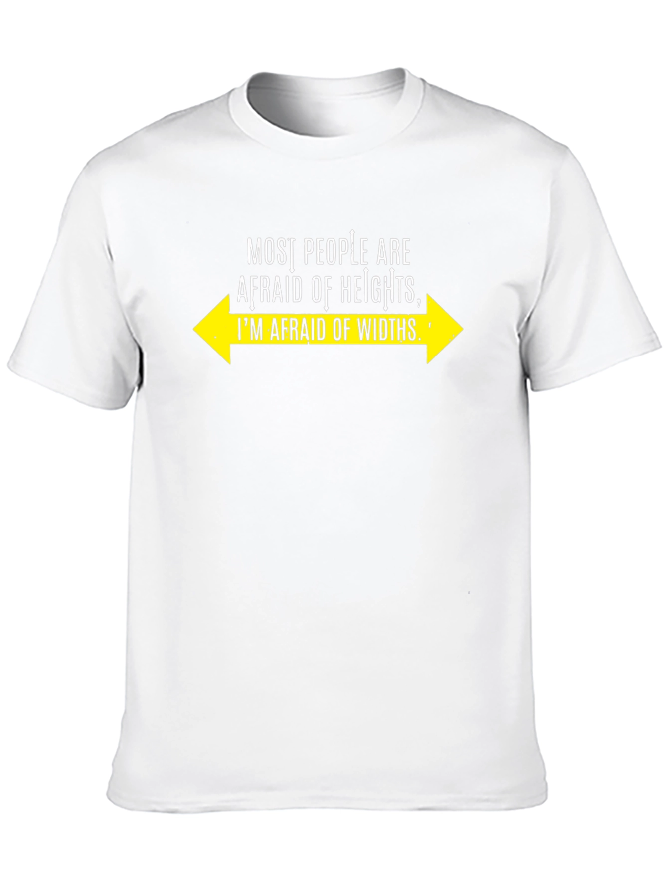 Funny Widths Graphic Tee