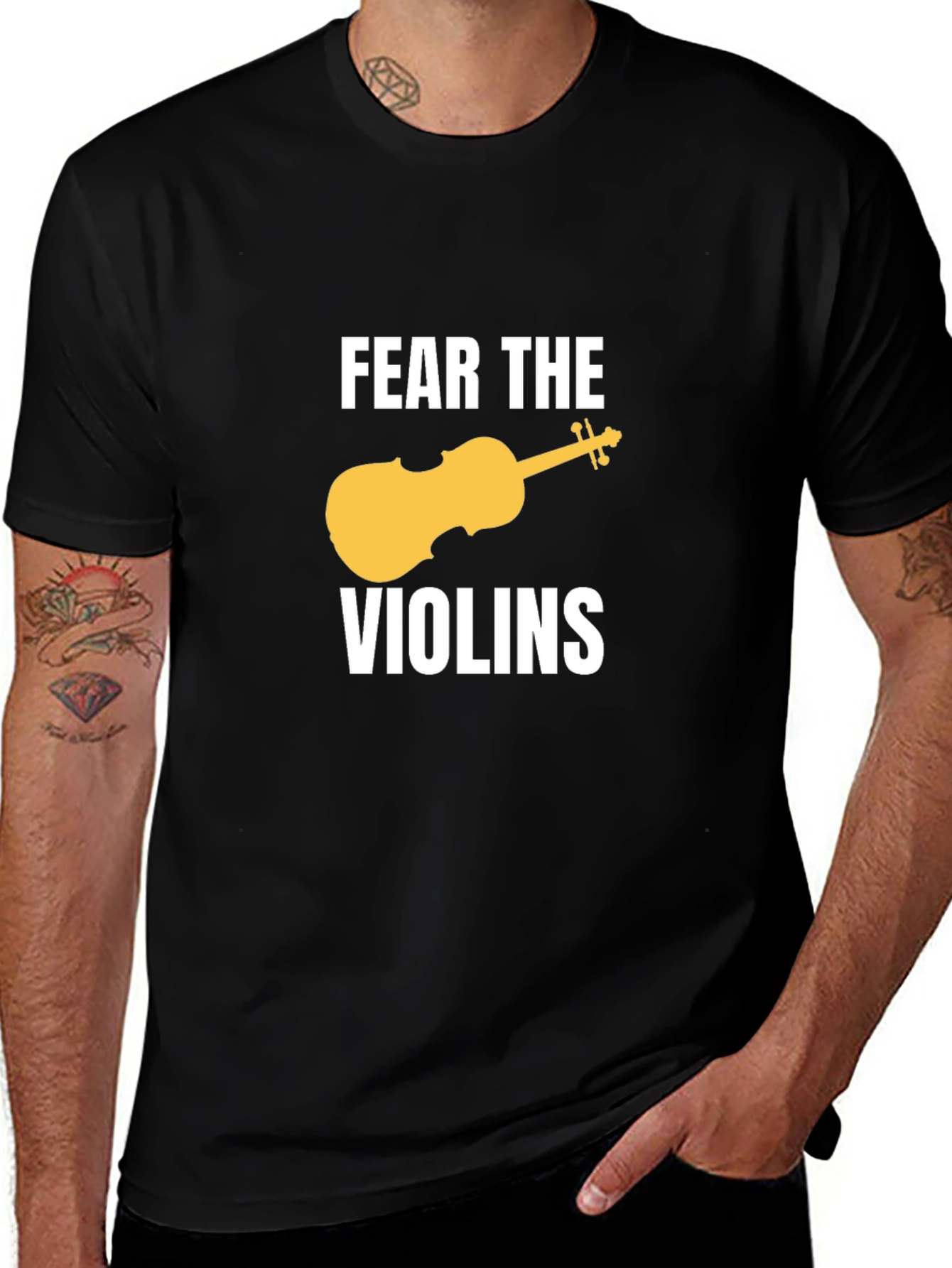 Fear The Violins Graphic Tee
