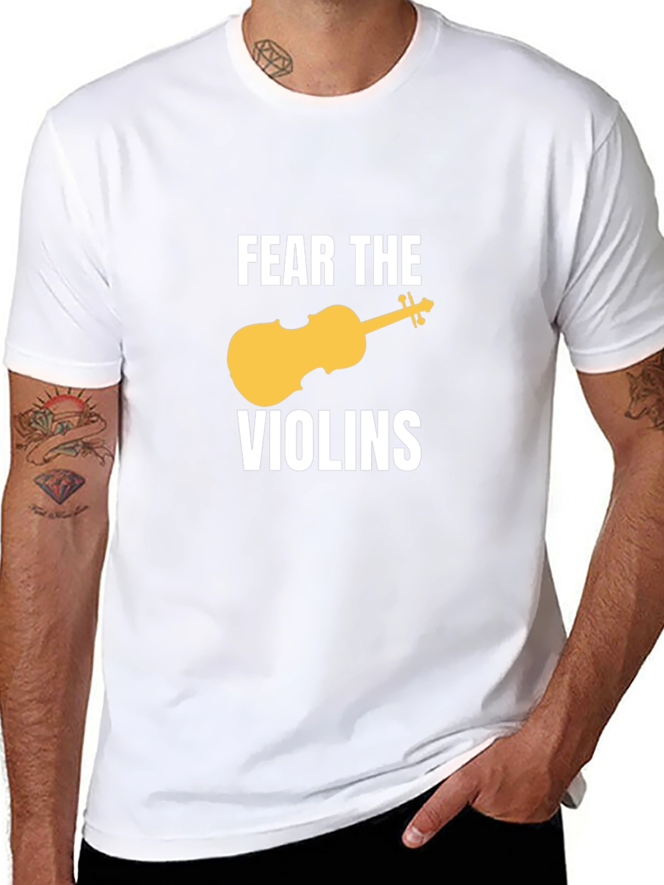 Fear The Violins Graphic Tee